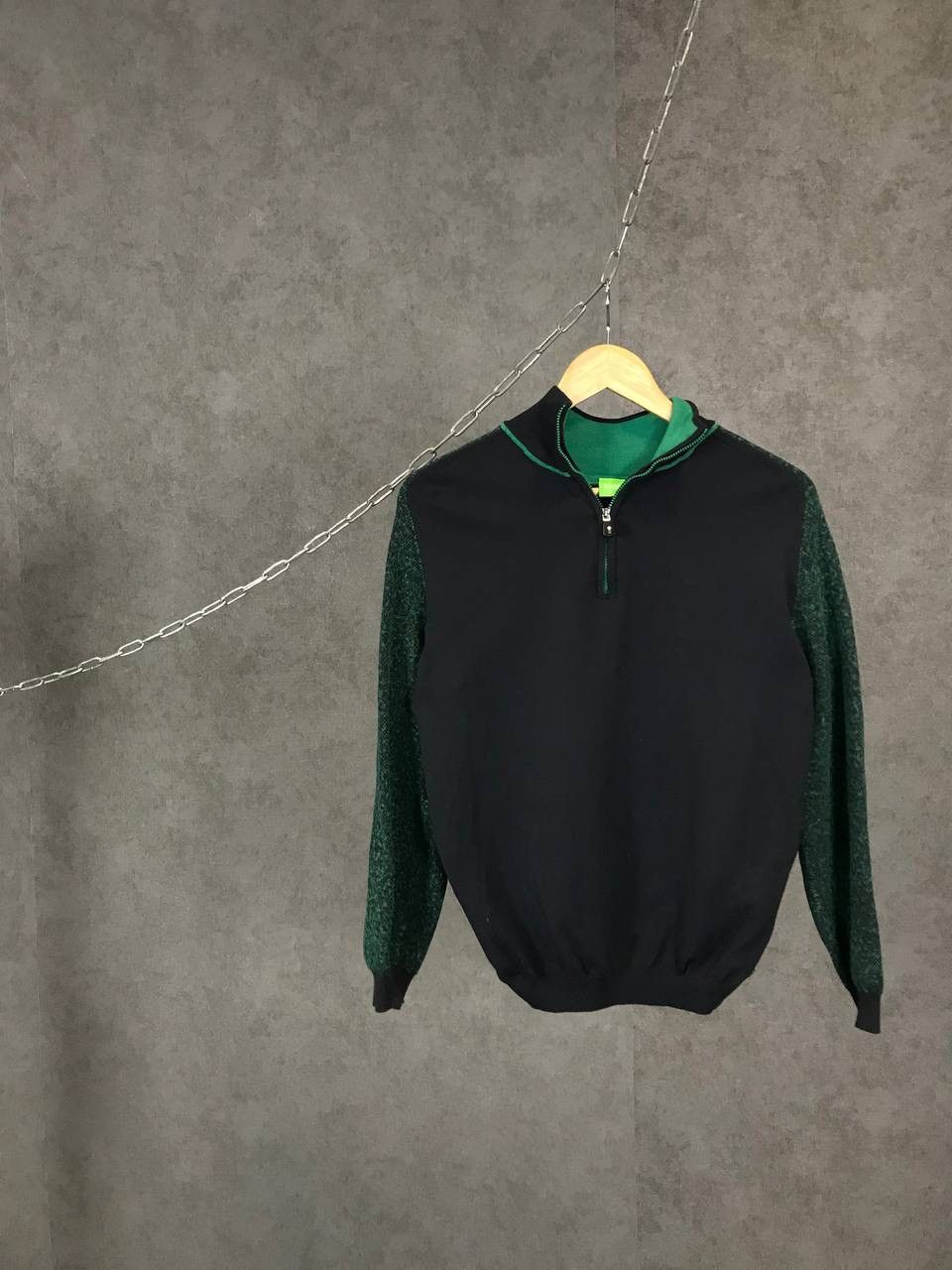Hugo Boss Hugo Boss 1/4 zip sweater Size US S / EU 44-46 / 1 - 1 Thumbnail