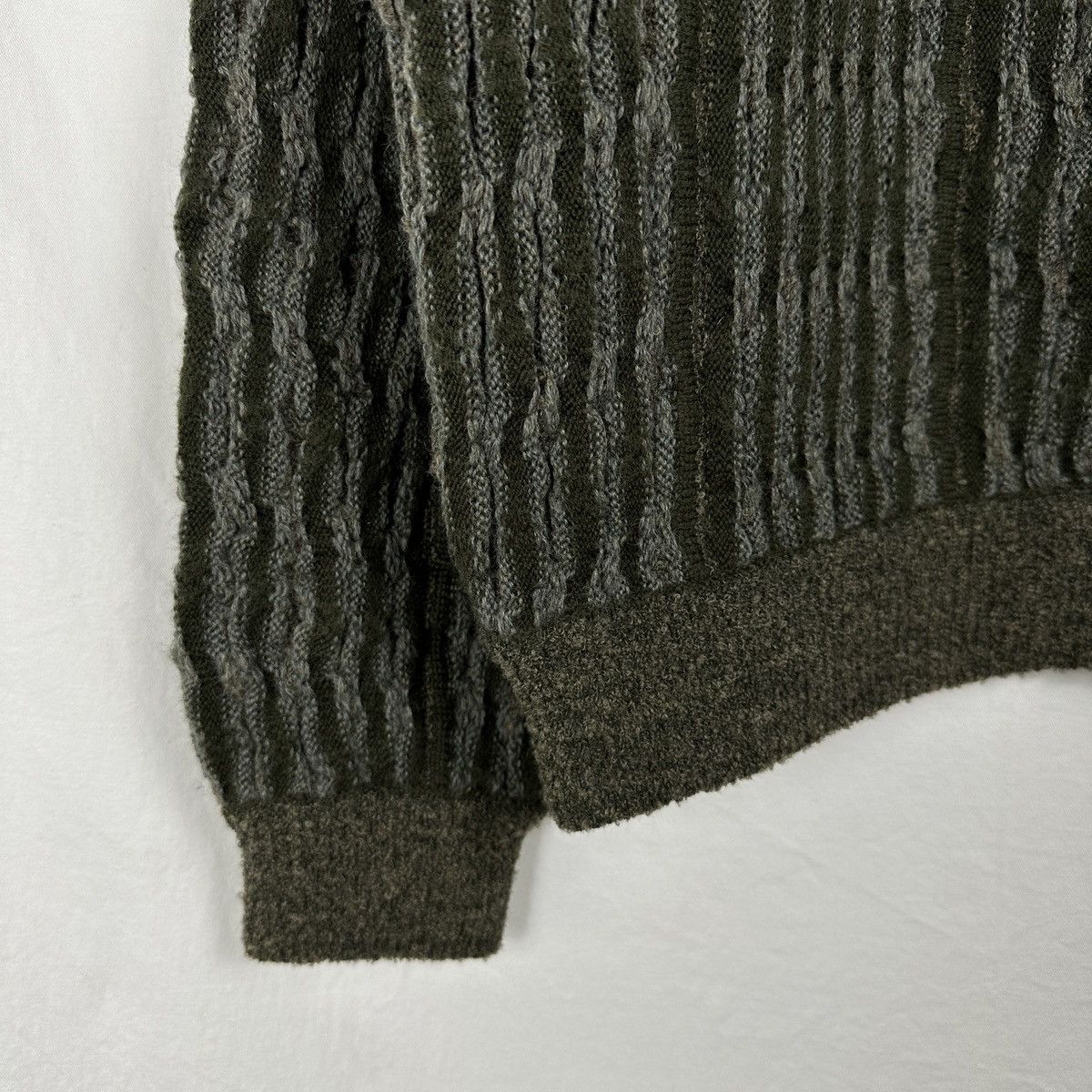 Issey Miyake EARLY 90s ISSEY MIYAKE 3D SWEATER Size US XL / EU 56 / 4 - 3 Thumbnail