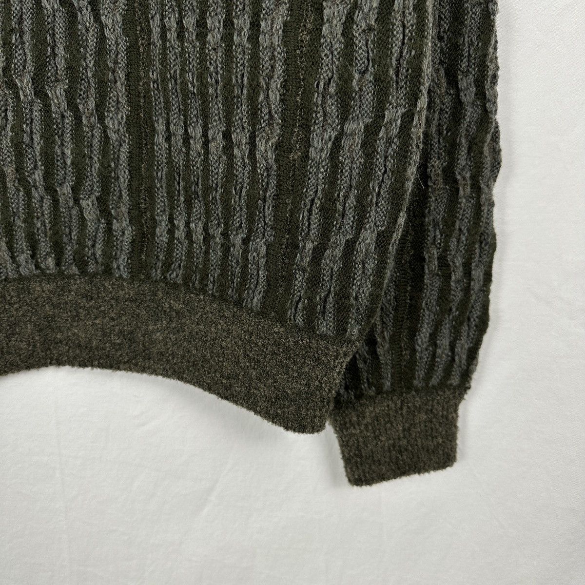 Issey Miyake EARLY 90s ISSEY MIYAKE 3D SWEATER Size US XL / EU 56 / 4 - 4 Thumbnail