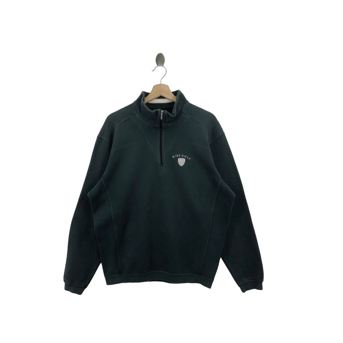 Pick!! Vtg NIKE GOLF Small Logo Embroidery Sweatshirt