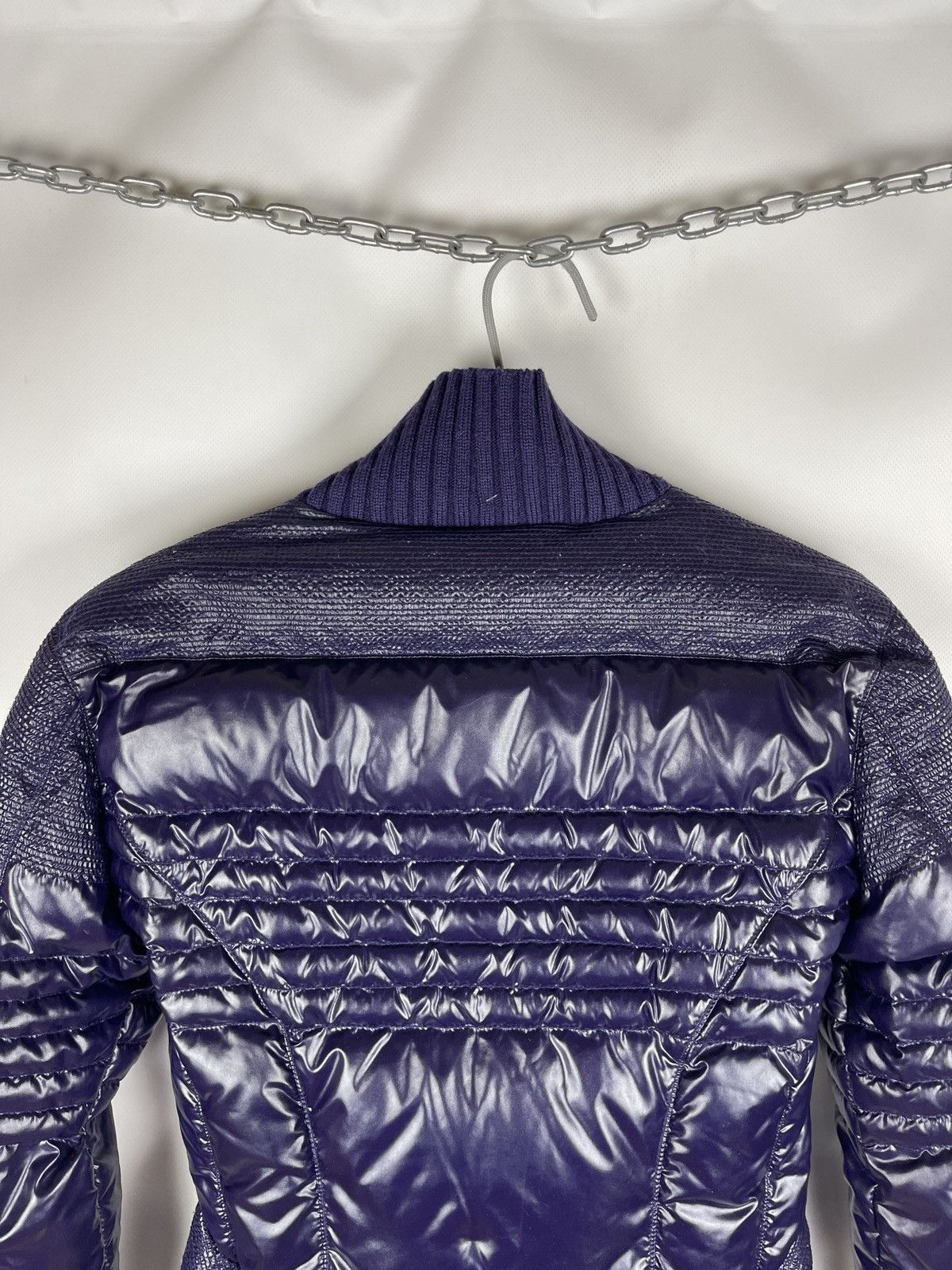 Versace Jeans Couture Versace Jeans Couture VJC nylon wool quilted down jacket Size S / US 4 / IT 40 - 10 Thumbnail