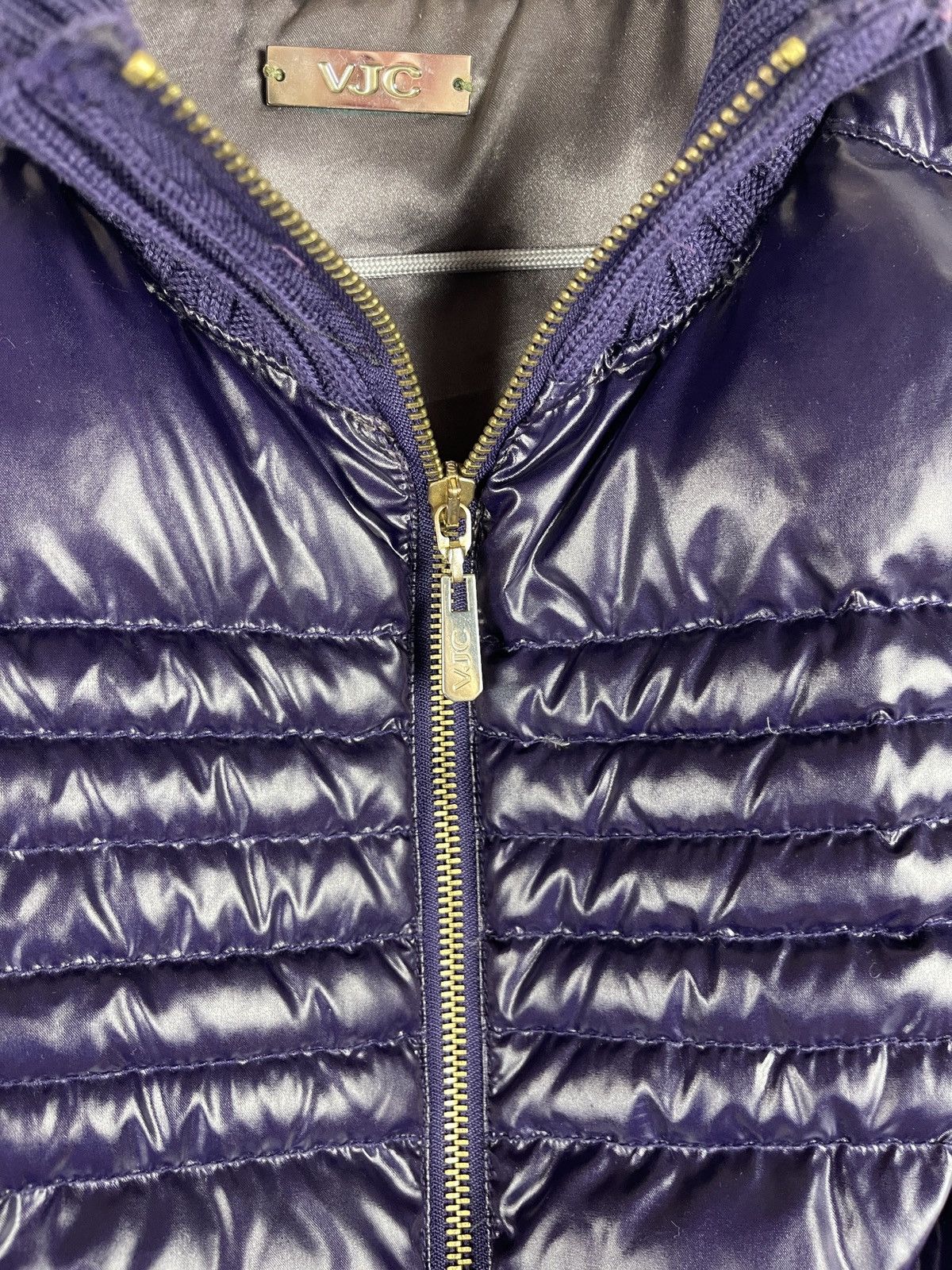 Versace Jeans Couture Versace Jeans Couture VJC nylon wool quilted down jacket Size S / US 4 / IT 40 - 4 Thumbnail