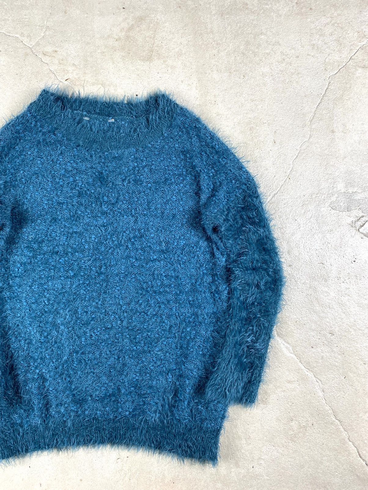 Japanese Brand 🕷️ Vintage Japanese Mohair Style Fuzzy Sweater Size M / US 6-8 / IT 42-44 - 3 Thumbnail