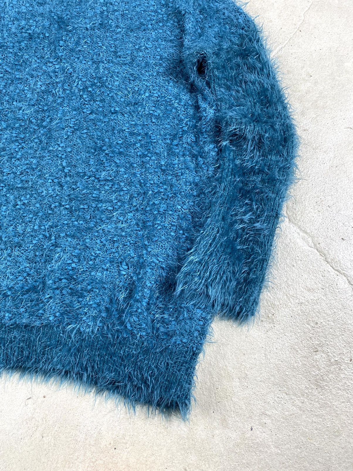 Japanese Brand 🕷️ Vintage Japanese Mohair Style Fuzzy Sweater Size M / US 6-8 / IT 42-44 - 5 Thumbnail