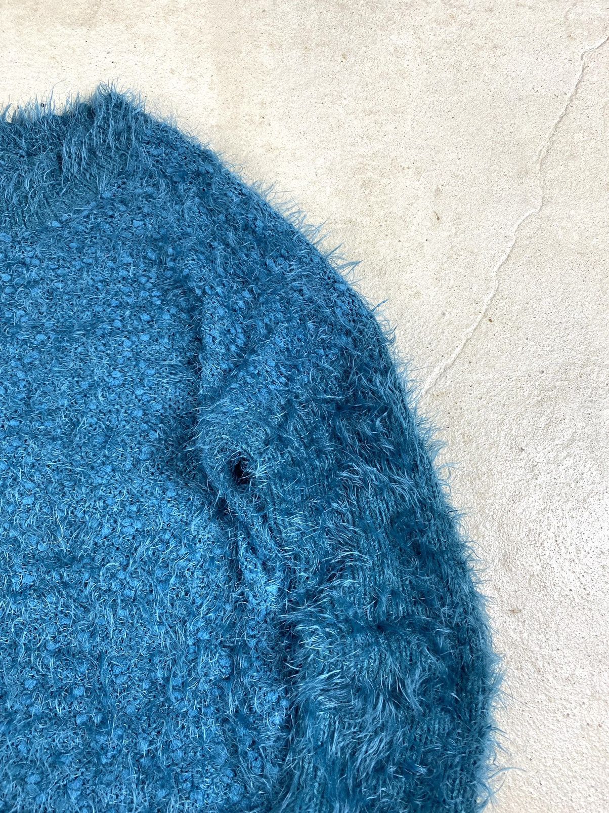 Japanese Brand 🕷️ Vintage Japanese Mohair Style Fuzzy Sweater Size M / US 6-8 / IT 42-44 - 7 Thumbnail