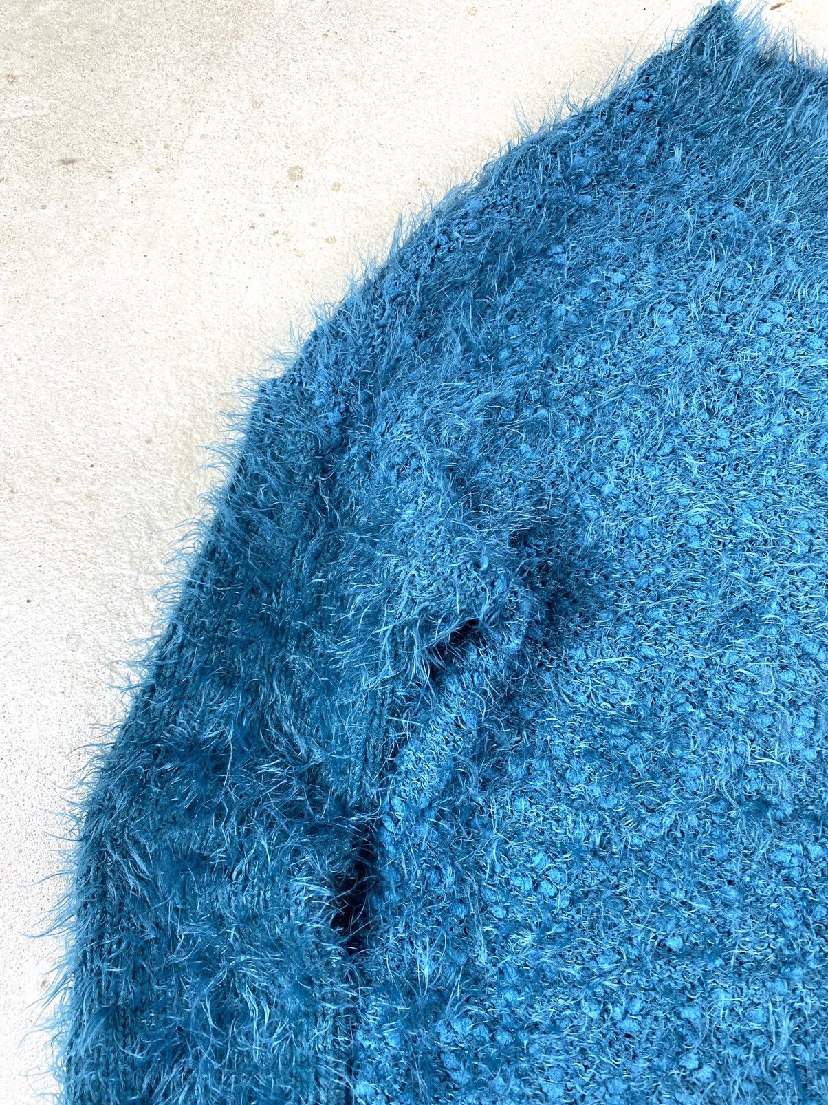 Japanese Brand 🕷️ Vintage Japanese Mohair Style Fuzzy Sweater Size M / US 6-8 / IT 42-44 - 8 Thumbnail