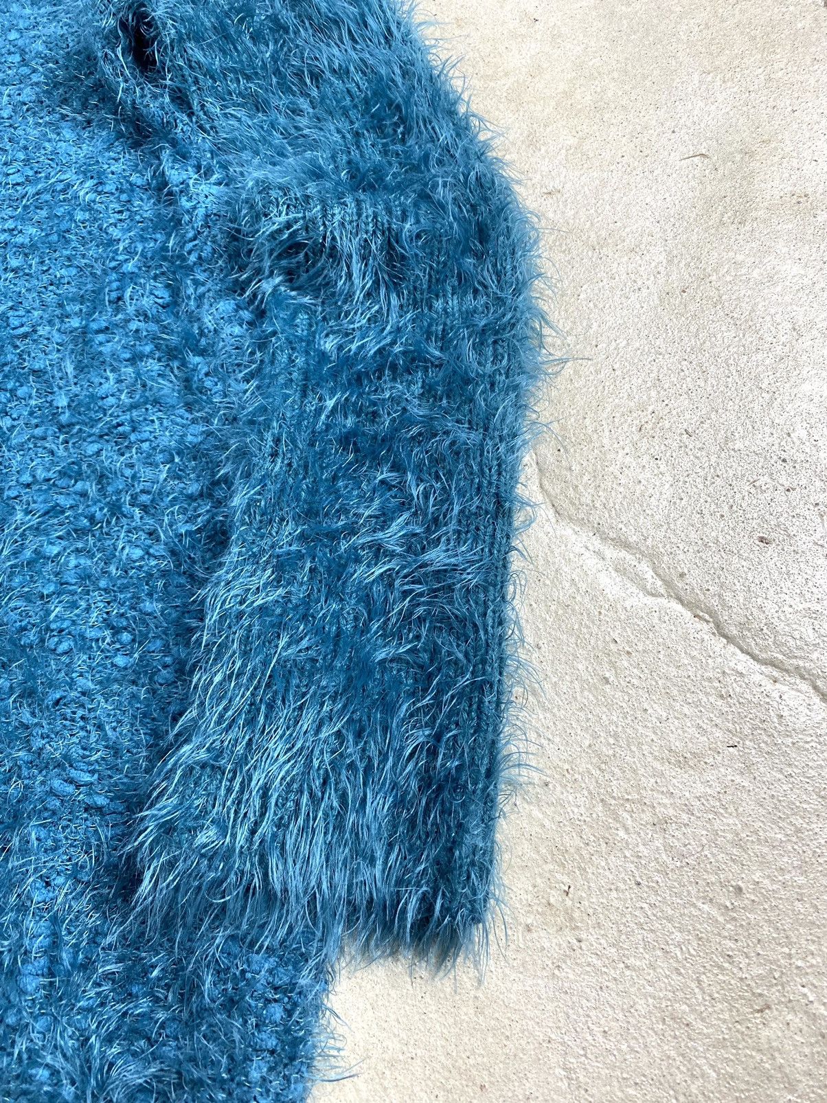 Japanese Brand 🕷️ Vintage Japanese Mohair Style Fuzzy Sweater Size M / US 6-8 / IT 42-44 - 6 Thumbnail
