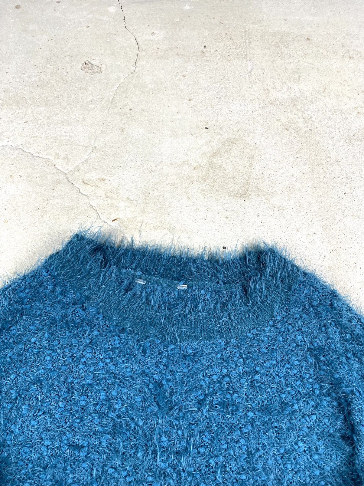 Japanese Brand 🕷️ Vintage Japanese Mohair Style Fuzzy Sweater Size M / US 6-8 / IT 42-44 - 9 Thumbnail