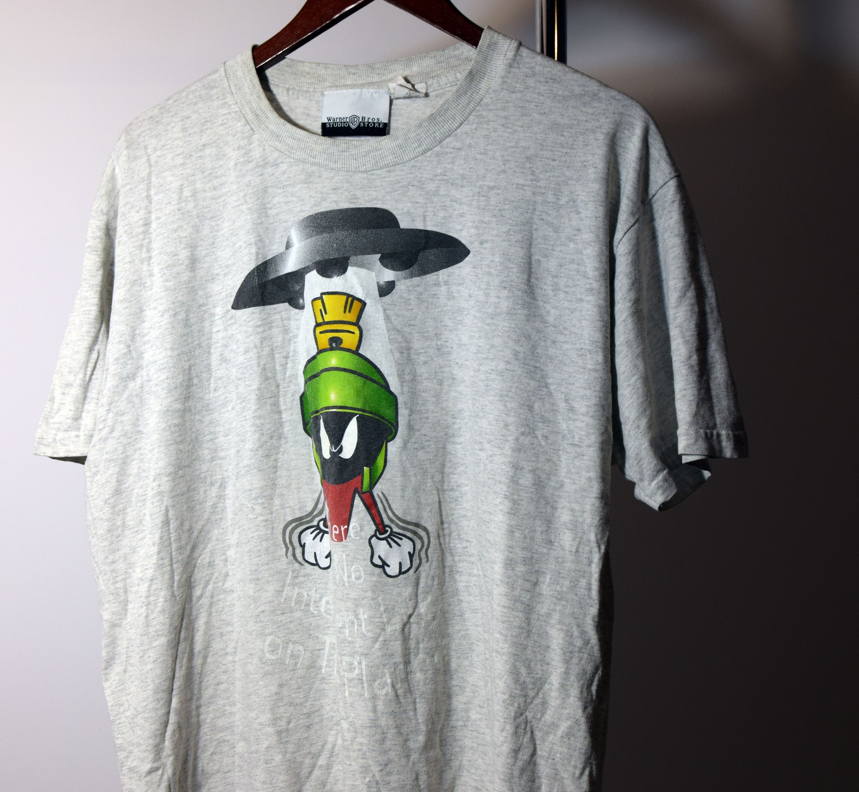 Vintage × Warner Bros '97 The Martian Warner Bros Vintage OG T-shirt L Size US M / EU 48-50 / 2 - 2 Thumbnail