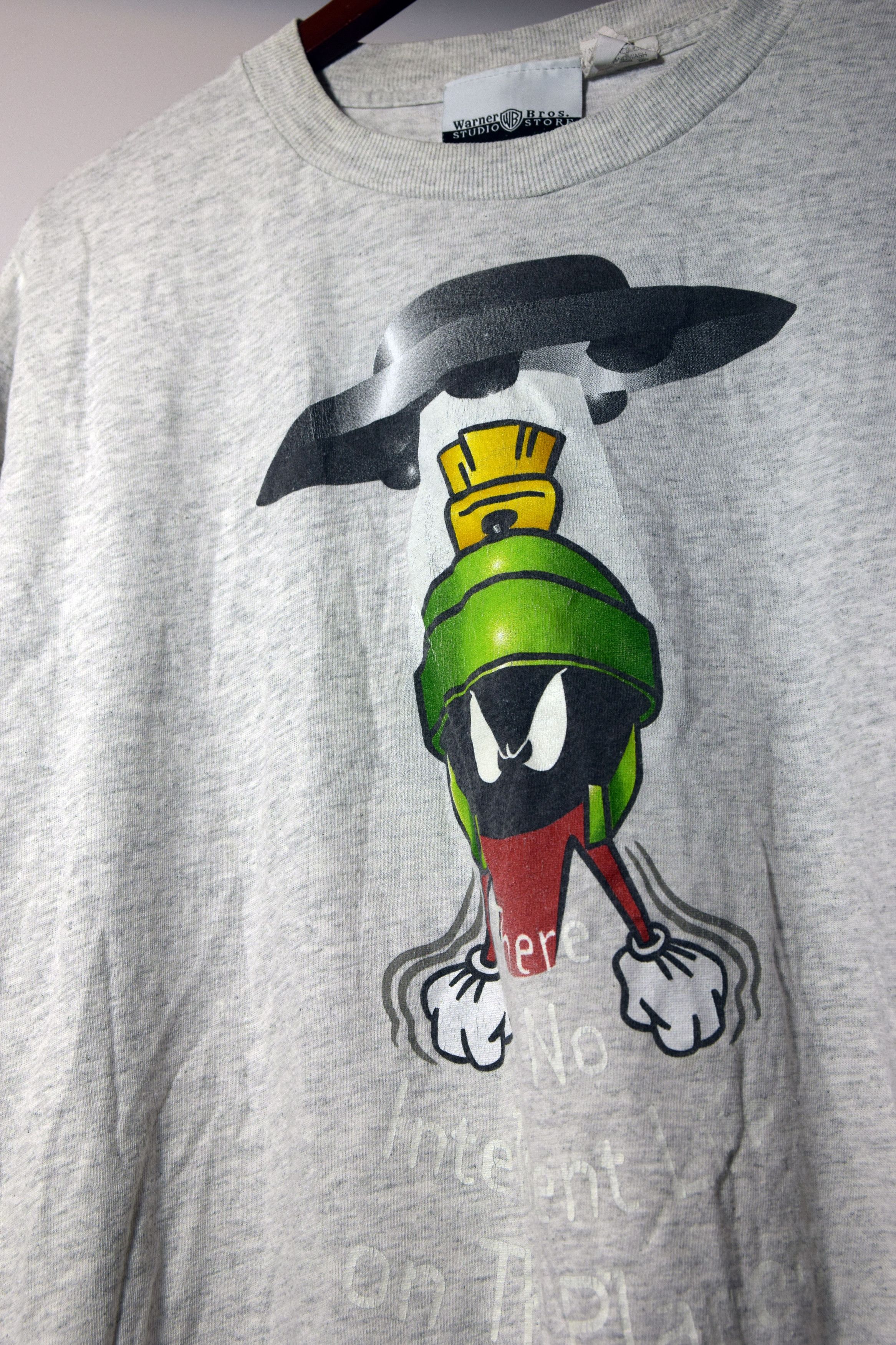 Vintage × Warner Bros '97 The Martian Warner Bros Vintage OG T-shirt L Size US M / EU 48-50 / 2 - 4 Thumbnail