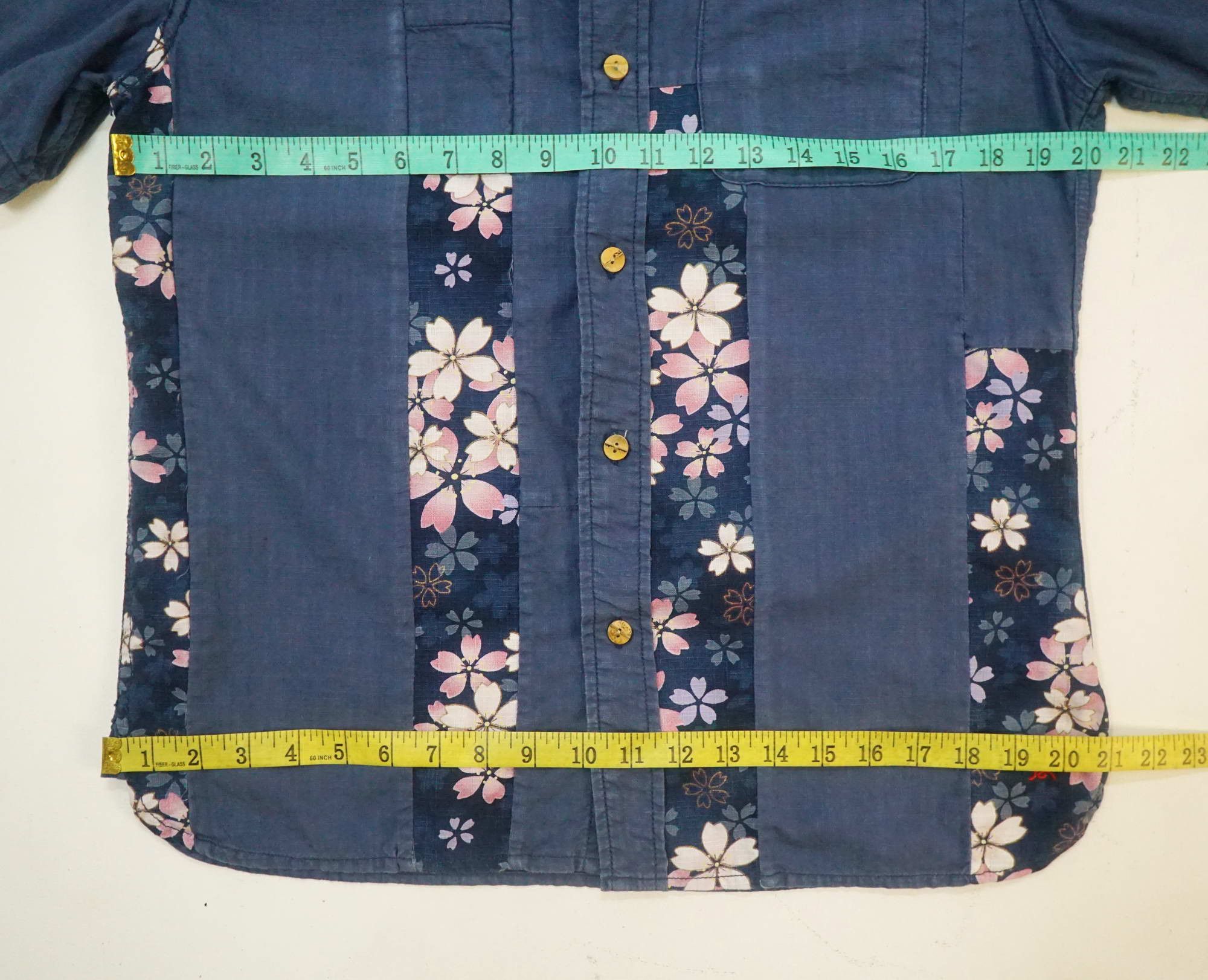 Japanese Brand Concept By Eternal Patchwork Hawaiian Shirt Size US M / EU 48-50 / 2 - 8 Thumbnail