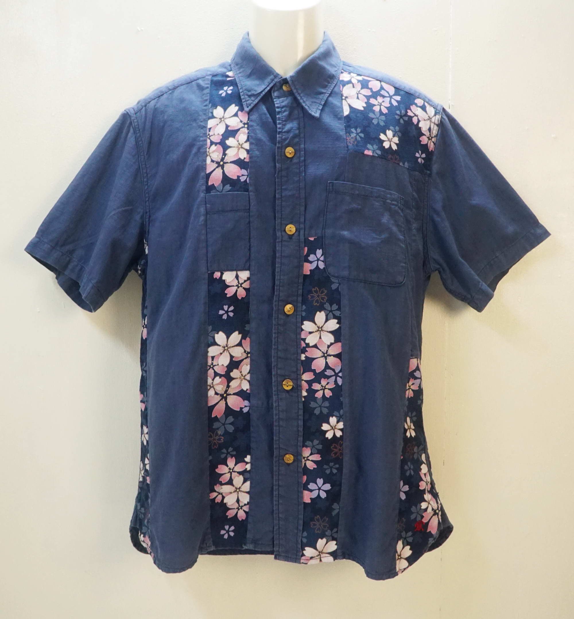 Japanese Brand Concept By Eternal Patchwork Hawaiian Shirt Size US M / EU 48-50 / 2 - 10 Thumbnail
