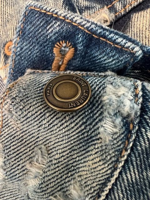 Saint Laurent Paris SAINT LAURENT DENIM JACKET Size US M / EU 48-50 / 2 - 15 Thumbnail