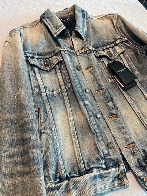 Saint Laurent Paris SAINT LAURENT DENIM JACKET Size US M / EU 48-50 / 2 - 6 Thumbnail