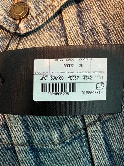 Saint Laurent Paris SAINT LAURENT DENIM JACKET Size US M / EU 48-50 / 2 - 3 Thumbnail