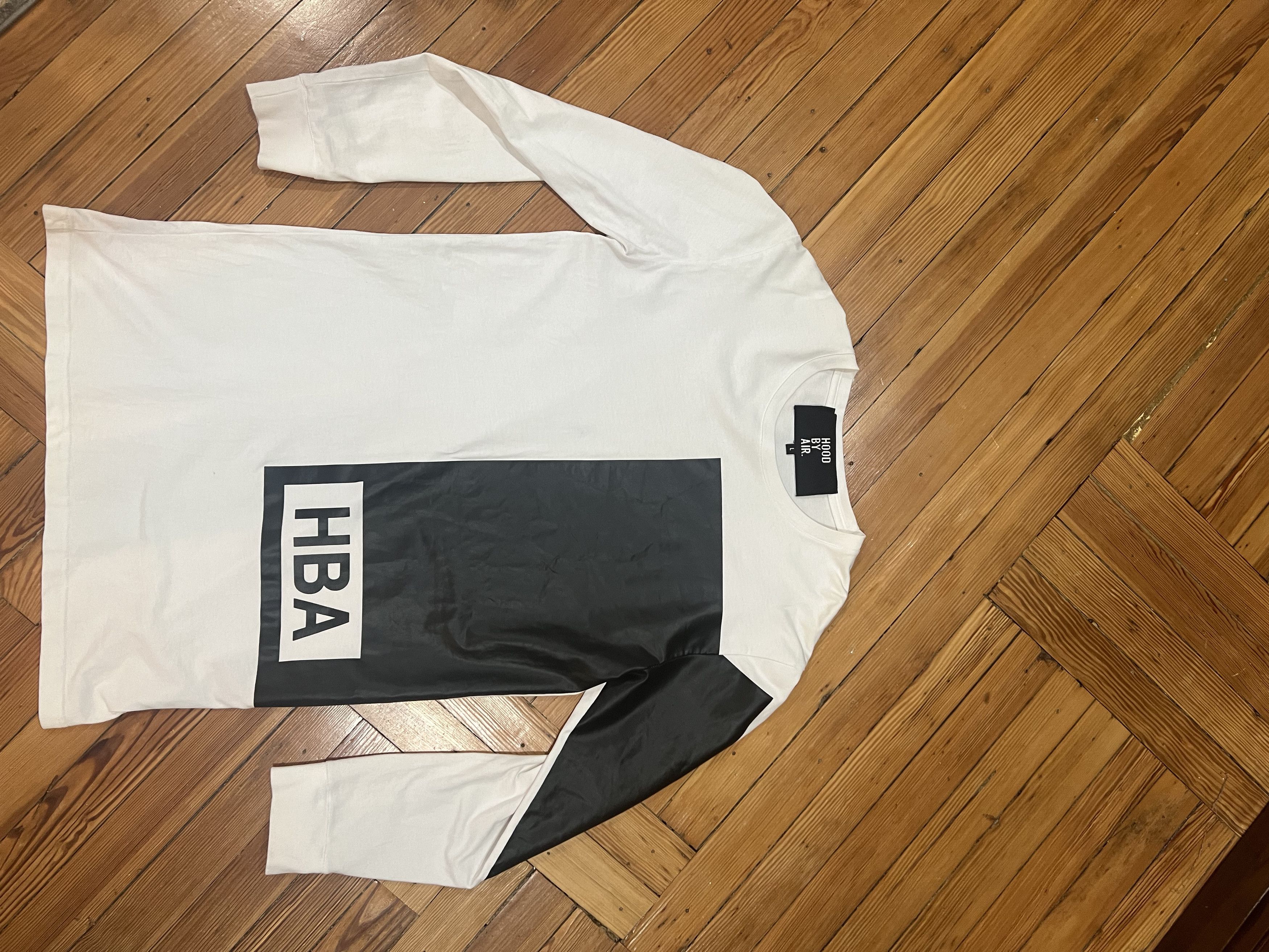 Hood By Air Hood by Air HBA Box Logo Long Sleeve | Grailed