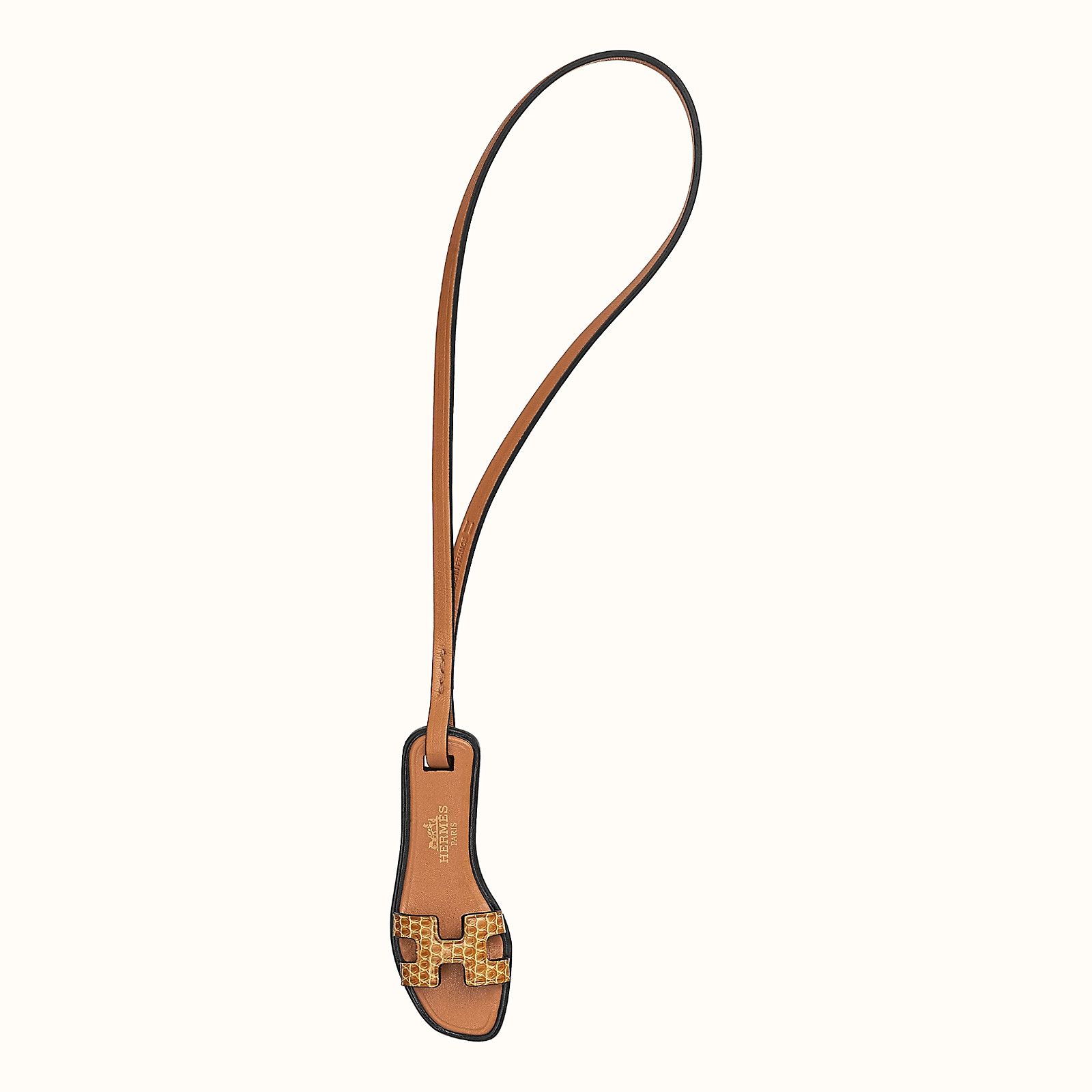 Hermes HERMES KEYCHAIN LEATHER LOGO BAG H080174CAAC Grailed