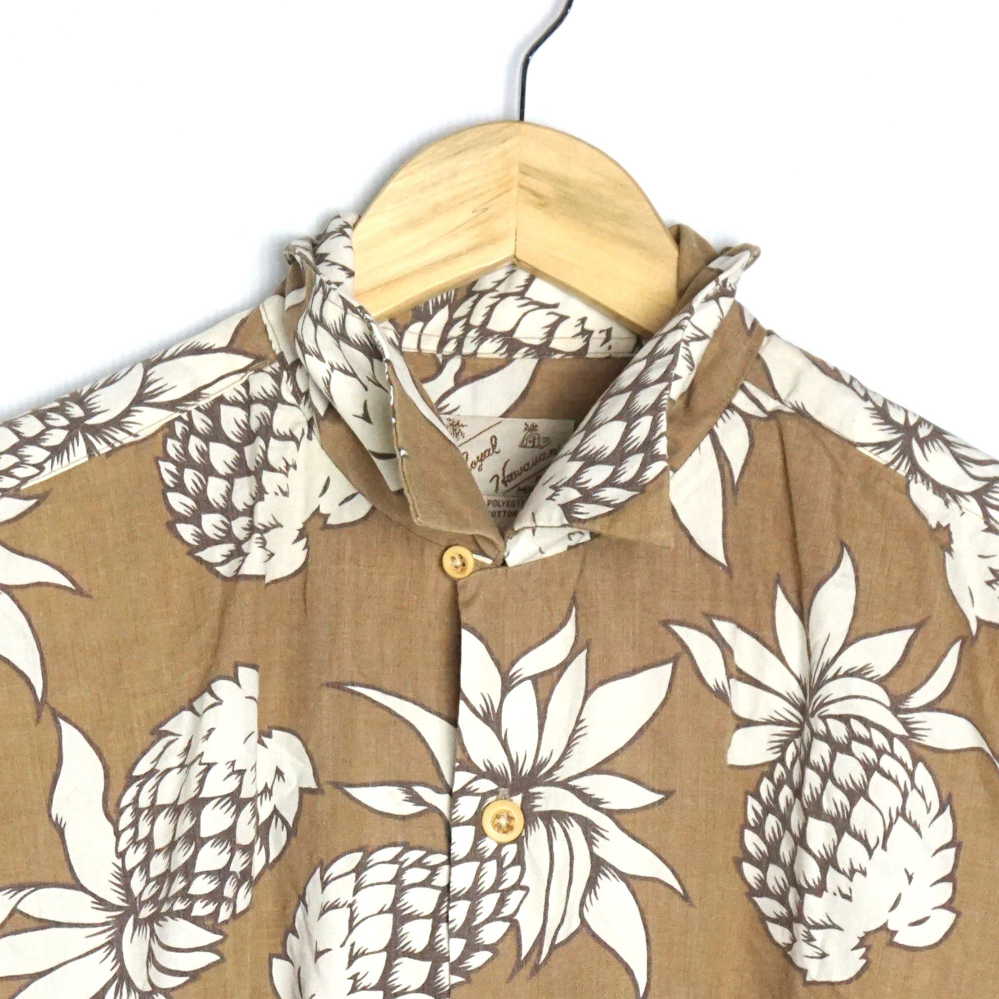 Other ROYAL HAWAIIAN Pineapples Printed Short Sleeve Shirt Size US L / EU 52-54 / 3 - 3 Thumbnail