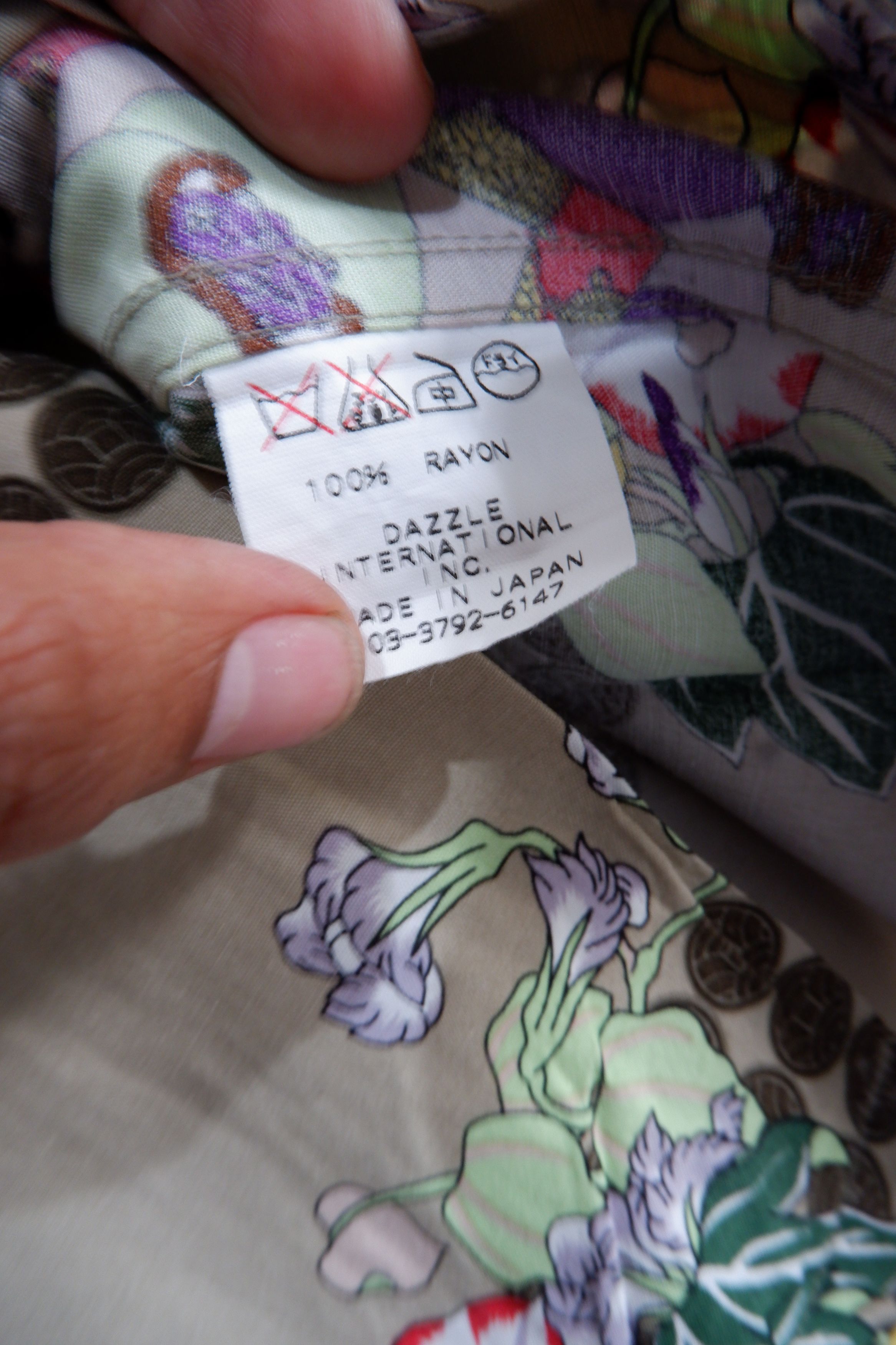 Dry Bones Vintage Dry Bones Rayon Hawaiian Shirt Size US XS / EU 42 / 0 - 6 Thumbnail
