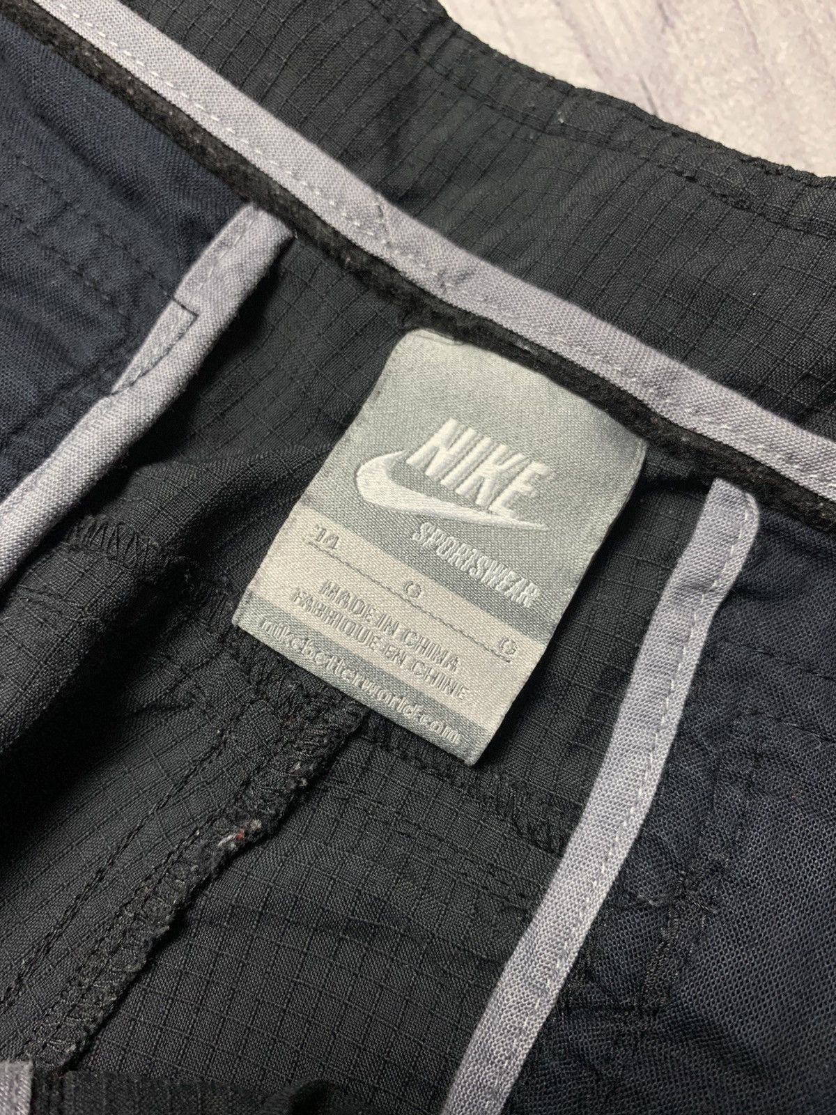 Nike × Vintage Vintage Nike cargo pants size 34 pocket Y2K Size US 34 / EU 50 - 6 Thumbnail