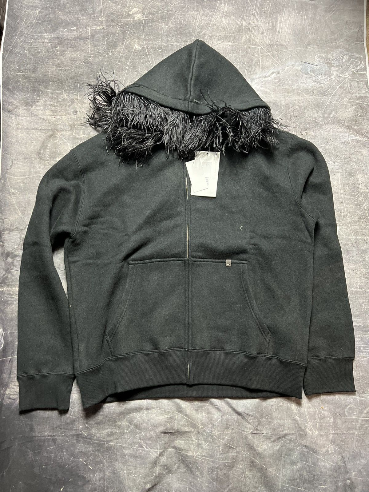 1017 ALYX 9SM × Alyx 1017 ALYX 9SM Ostrich Feather Zip Up 1017 ALYX 9SM × Alyx 1017 ALYX 9SM Ostrich Feather Zip Up