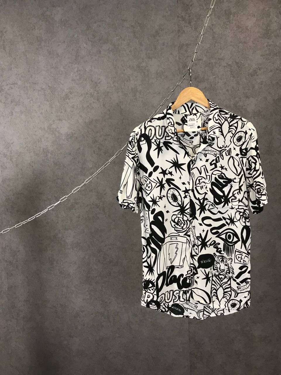 Zara Zara crazy art shirt Size US S / EU 44-46 / 1 - 1 Thumbnail