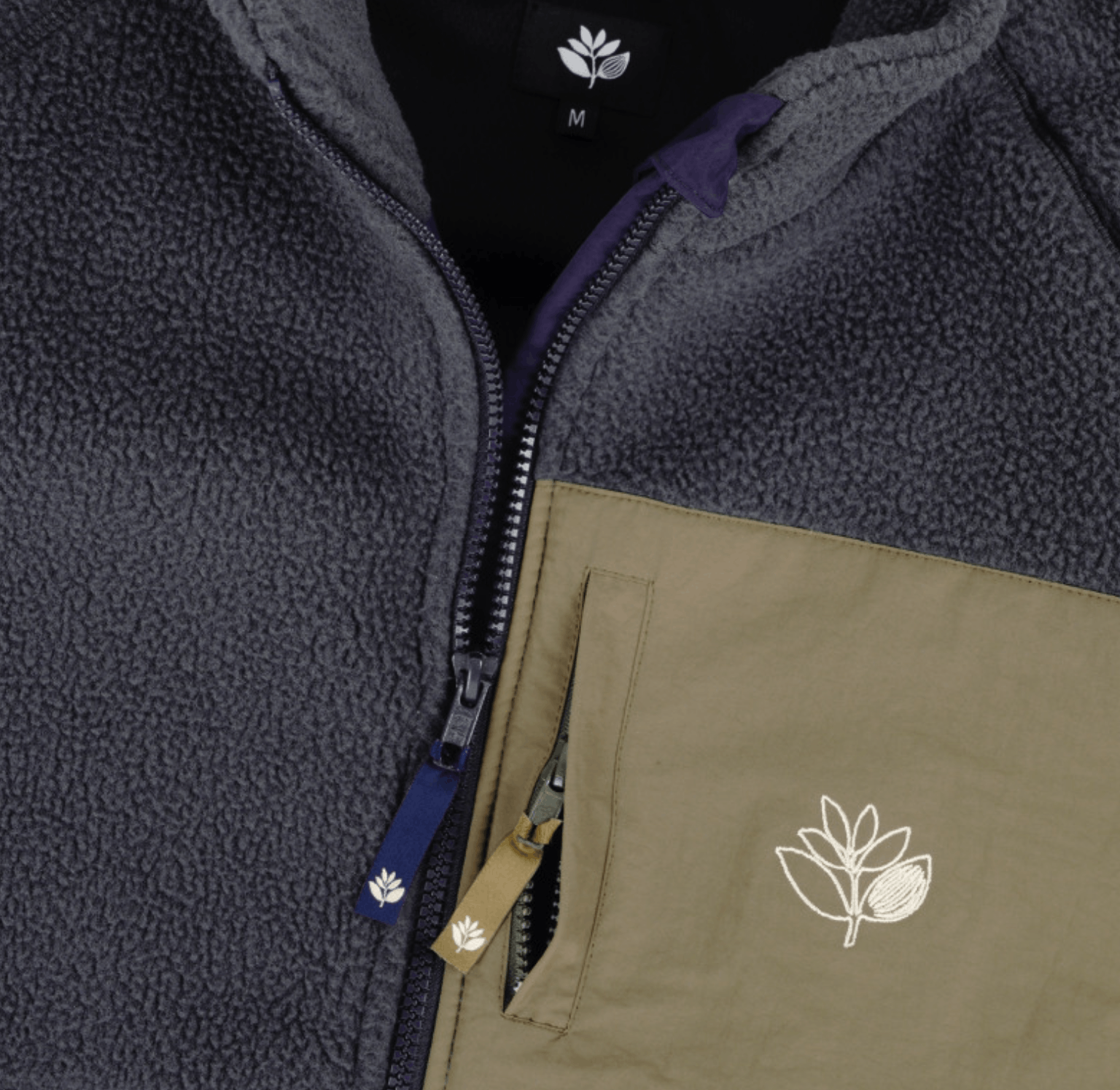 Magenta Skateboards Magenta Napurna Sherpa Jacket Charcoal • L Size US L / EU 52-54 / 3 - 2 Thumbnail
