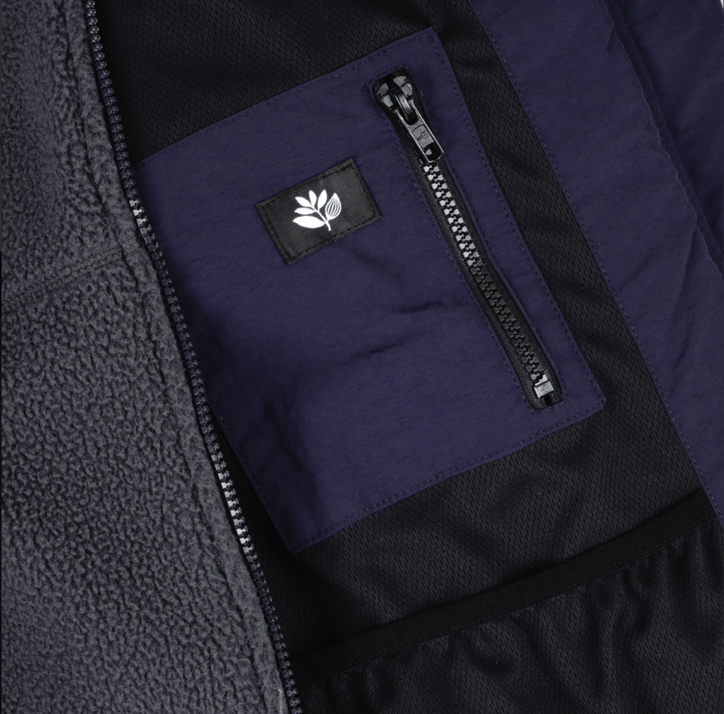 Magenta Skateboards Magenta Napurna Sherpa Jacket Charcoal • L Size US L / EU 52-54 / 3 - 3 Thumbnail