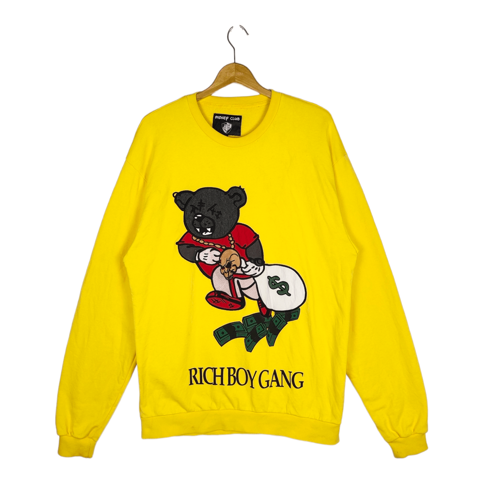 Vintage Money Club Rich Boy gang Sweatshirt