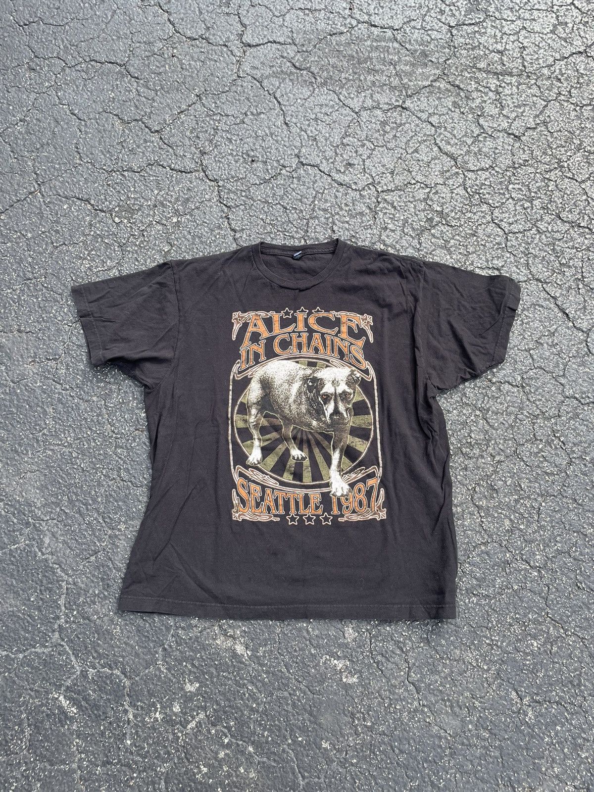 felpa da uomo Alice In Chains Three-Legged Dog - ROCK OFF - AICHD05MB