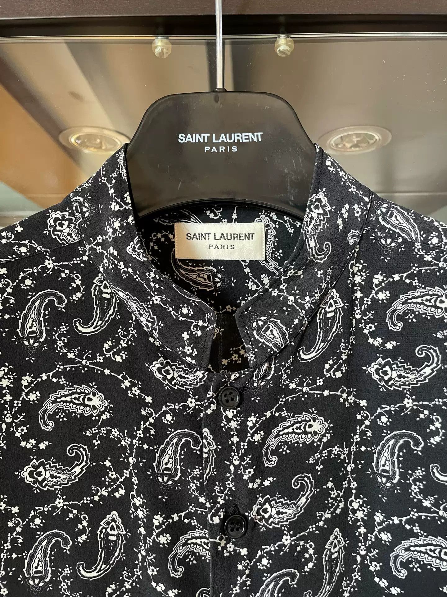 トップス Saint Laulent paisley shirt トップス Saint Laulent paisley shirt トップス Saint Laulent