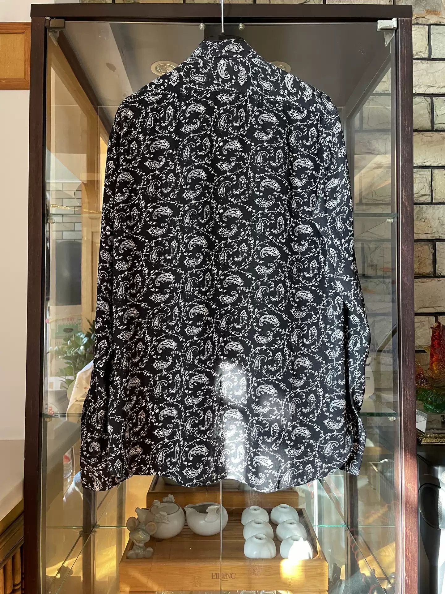 Saint Laulent paisley shirt