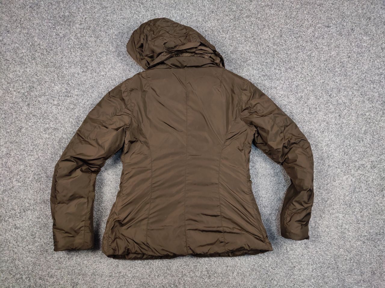 Add Add Designer Premium Brown Nylon Down for women Jacket Size S / US 4 / IT 40 - 18 Thumbnail