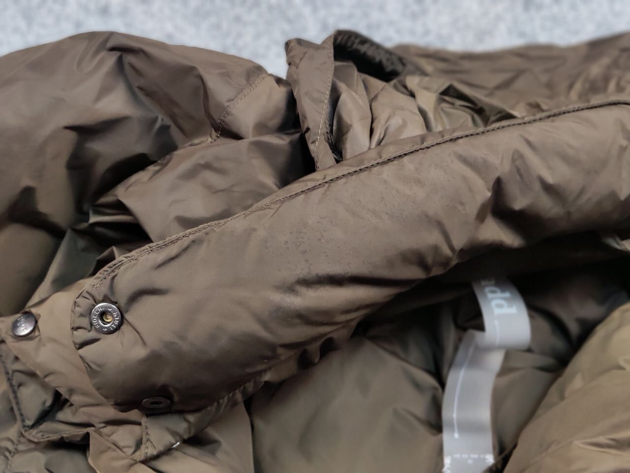 Add Add Designer Premium Brown Nylon Down for women Jacket Size S / US 4 / IT 40 - 24 Thumbnail
