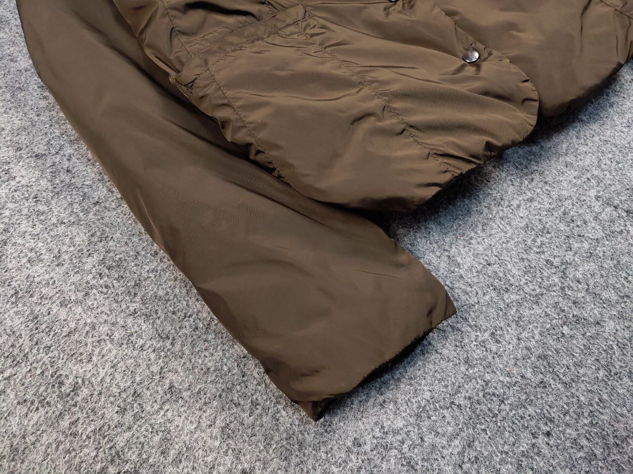 Add Add Designer Premium Brown Nylon Down for women Jacket Size S / US 4 / IT 40 - 6 Thumbnail