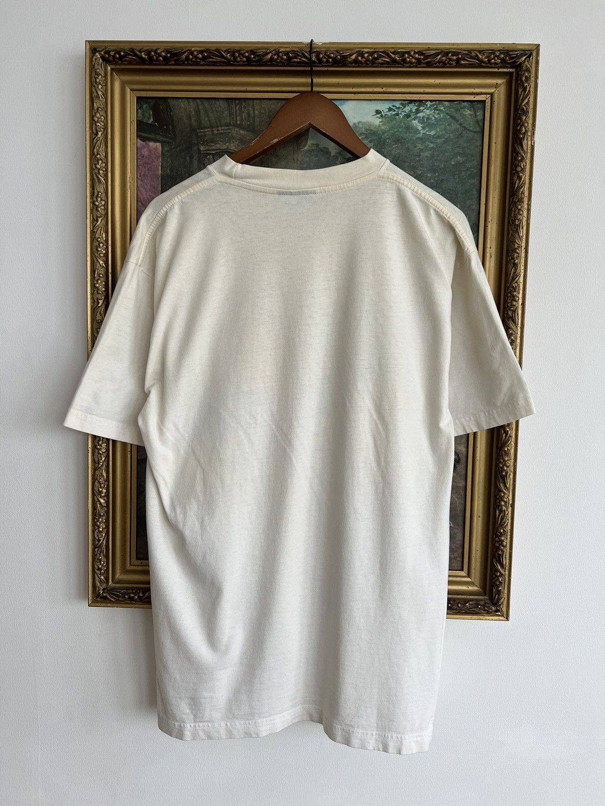 Band Tees × Vintage × Warner Bros Vintage 1993 Warner Bros Bags Bunny NBA Space Jam White Tee Size US L / EU 52-54 / 3 - 2 Thumbnail