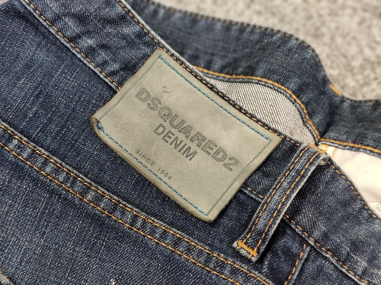Dsquared2 Dsquared2 Cool Guy Jeans Distressed Blue Authentic Denim Size US 32 / EU 48 - 19 Thumbnail
