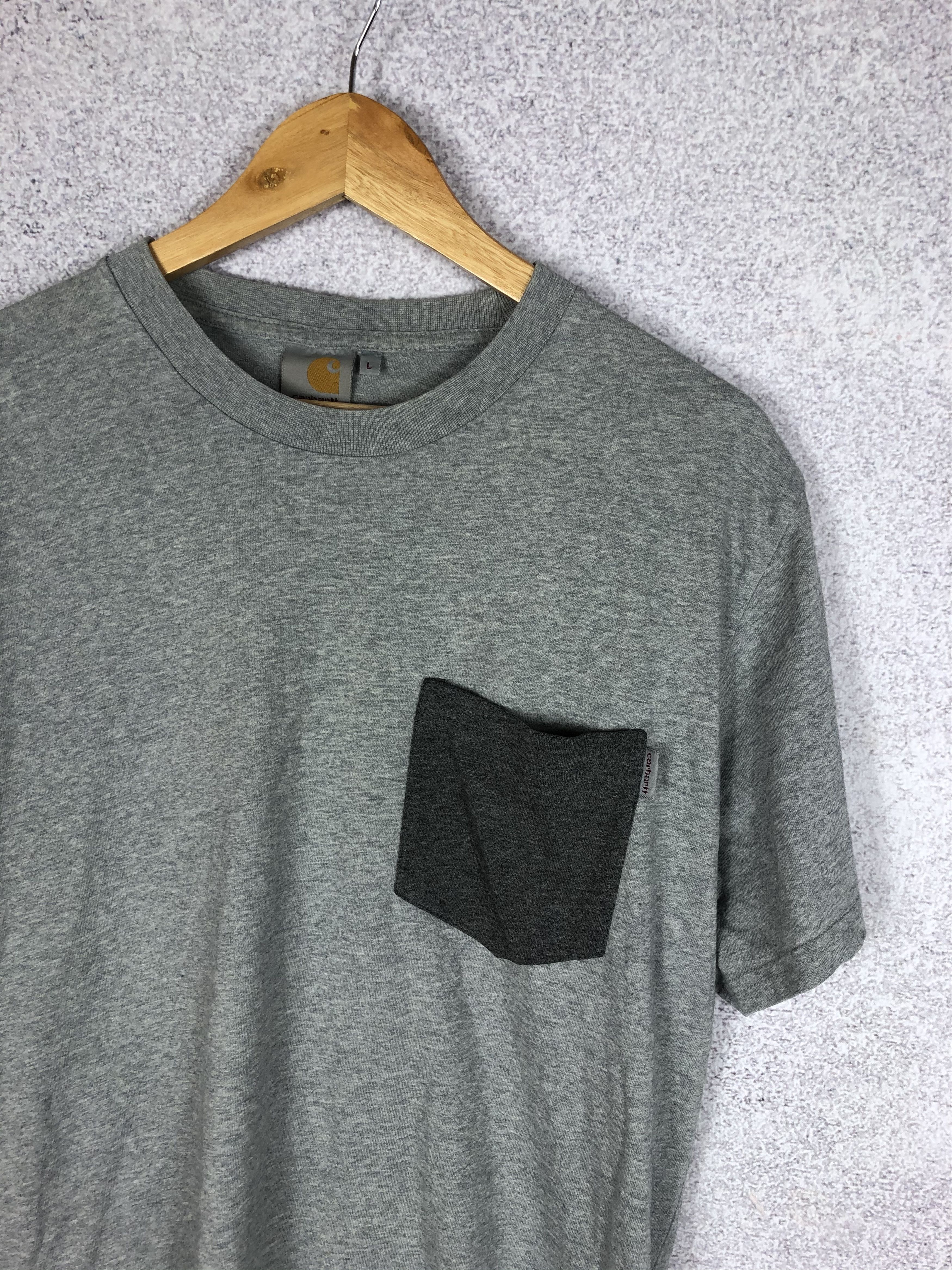 Carhartt Wip × Vintage Vintage Carhartt Wip Pocket T Shirt Size US L / EU 52-54 / 3 - 2 Thumbnail
