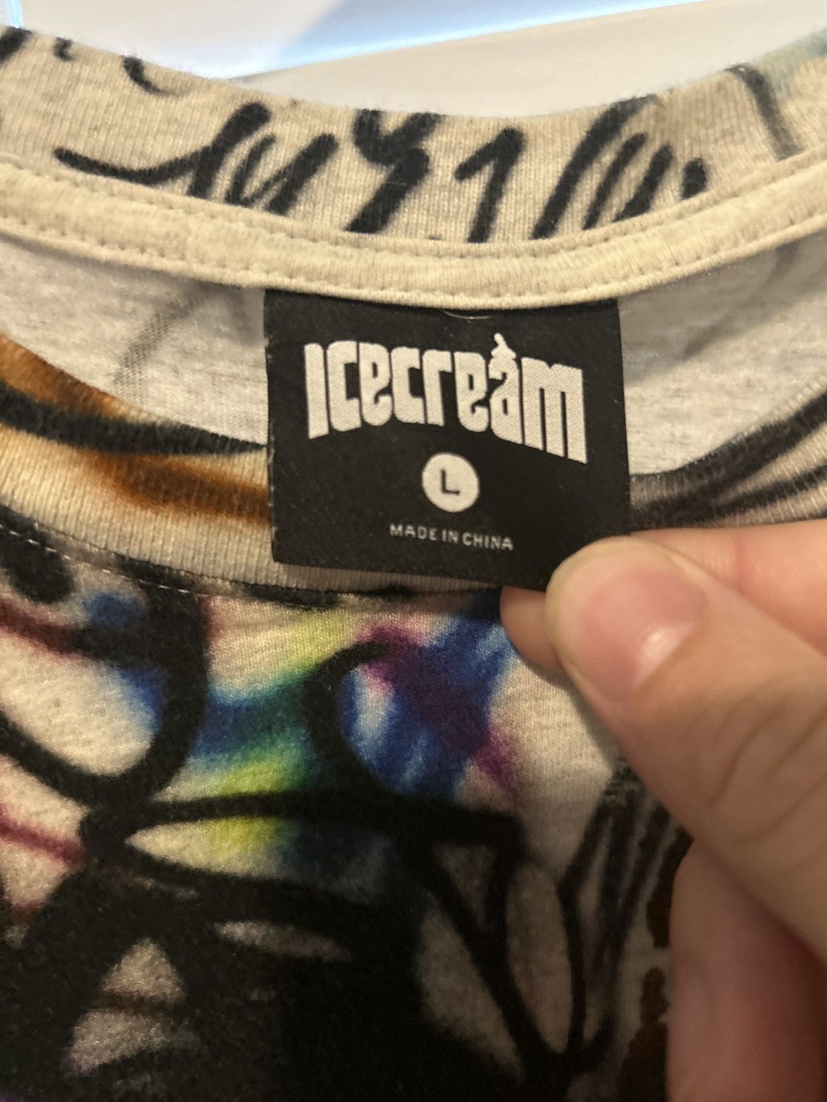 Icecream Icecream bbc graffiti tee Size US L / EU 52-54 / 3 - 2 Thumbnail