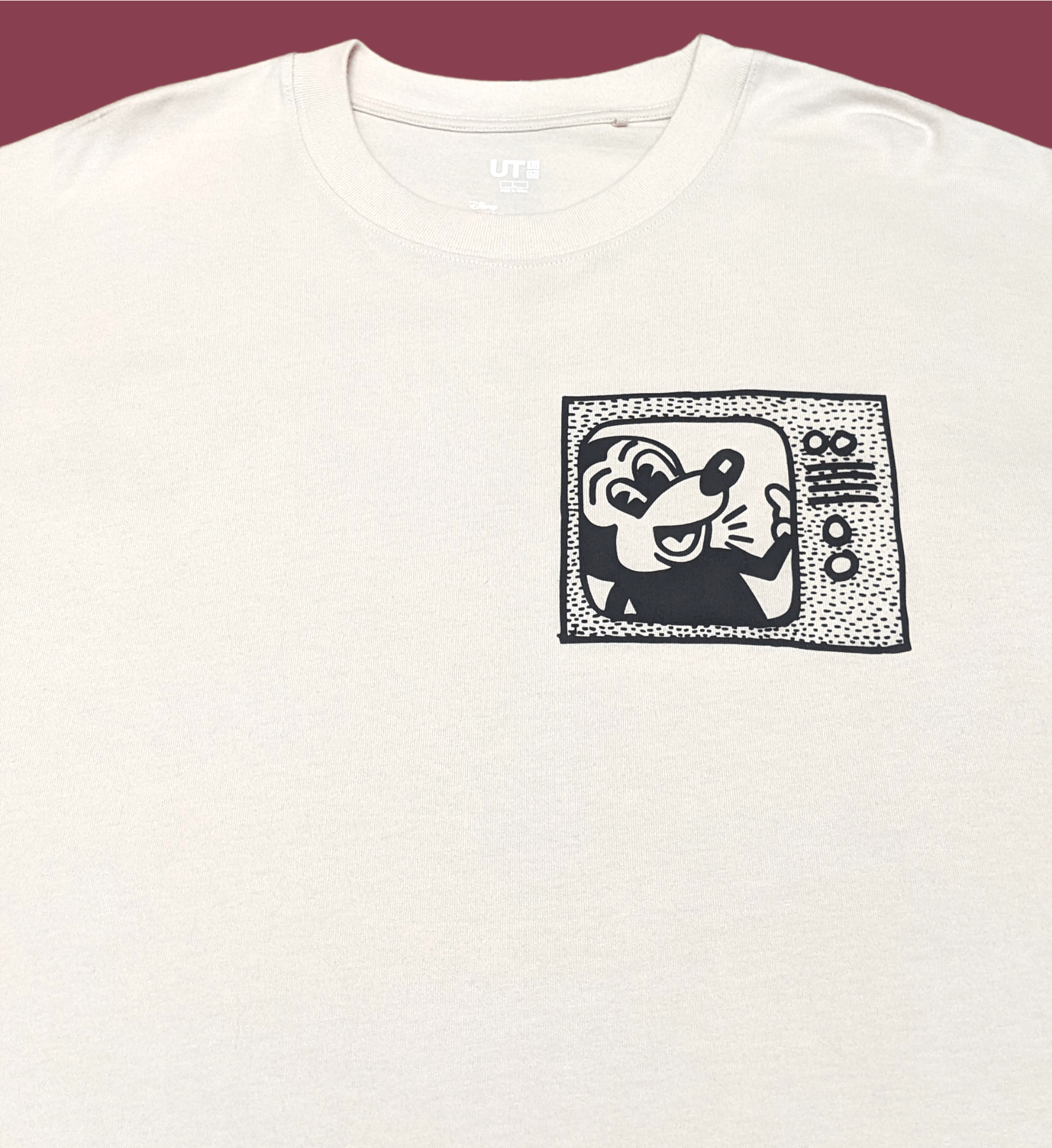 Keith Haring × Vintage Keith Haring Mickey Mouse Artwork T shirt Size US S / EU 44-46 / 1 - 3 Thumbnail