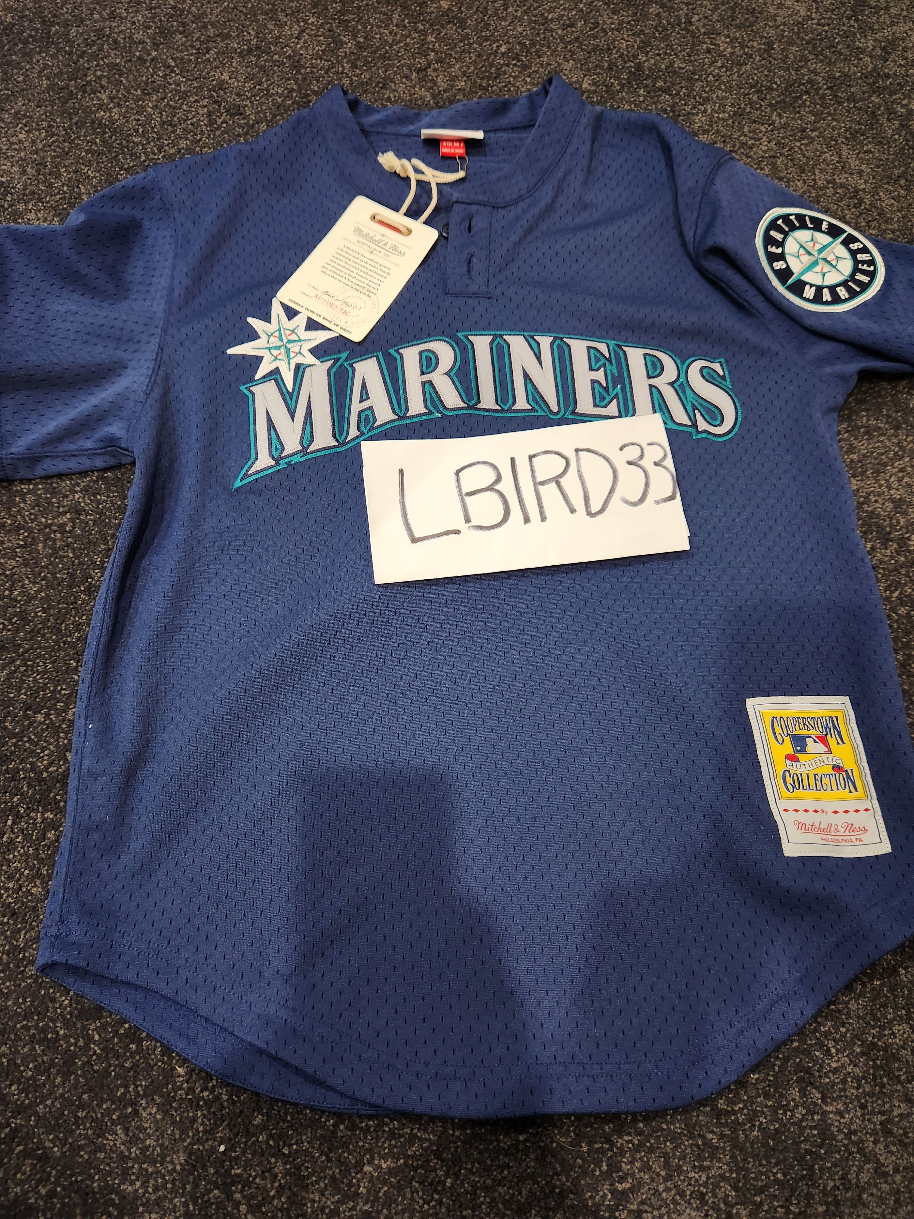 Seattle mariners randy johnson bp practice M 40 jersey