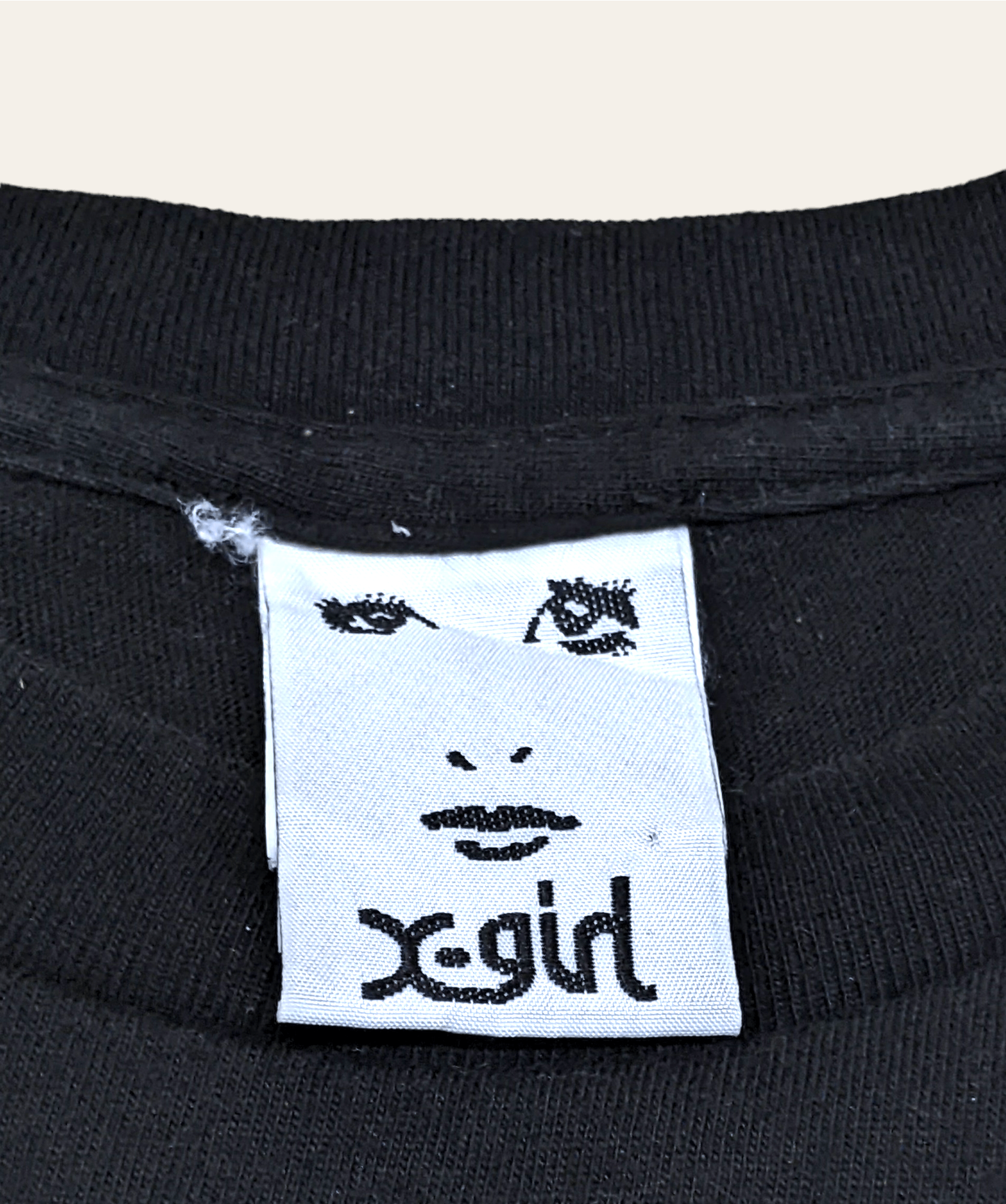 Vintage Vintage X Girl 1994 Spellout Logo T shirt Size US S / EU 44-46 / 1 - 6 Thumbnail