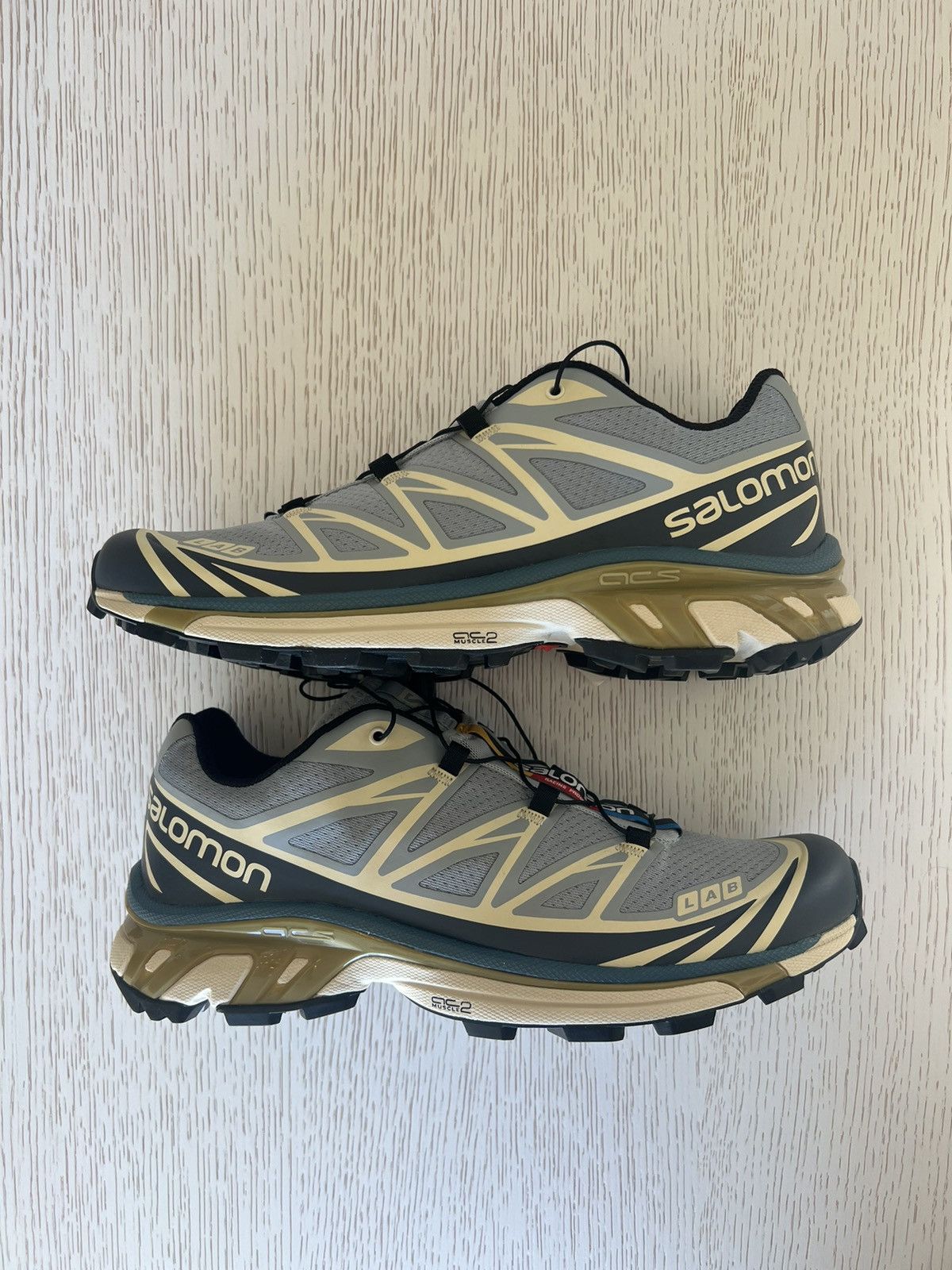 Salomon Salomon XT6 Quarry/Bleached Sand/Cumin Grailed