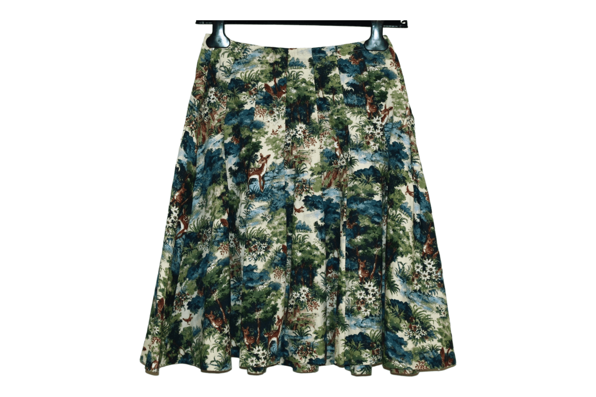 DEPARTMENT5 Department 5 cotton blend nature printed pleated skirt Size 25" / US 0 / IT 36 - 3 Thumbnail