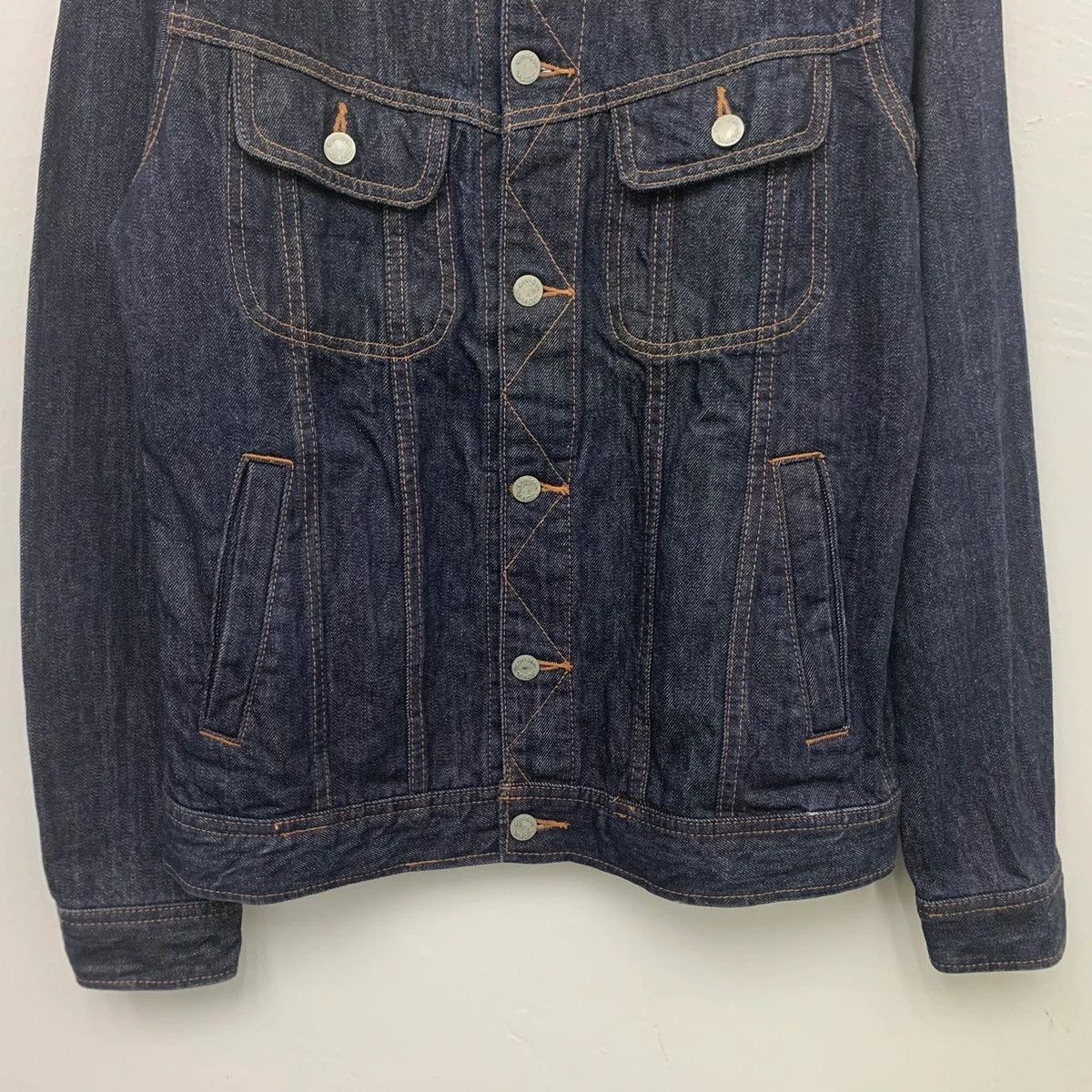 Japanese Brand Union Made Japan Trucker Denim Jacket Size US M / EU 48-50 / 2 - 4 Thumbnail