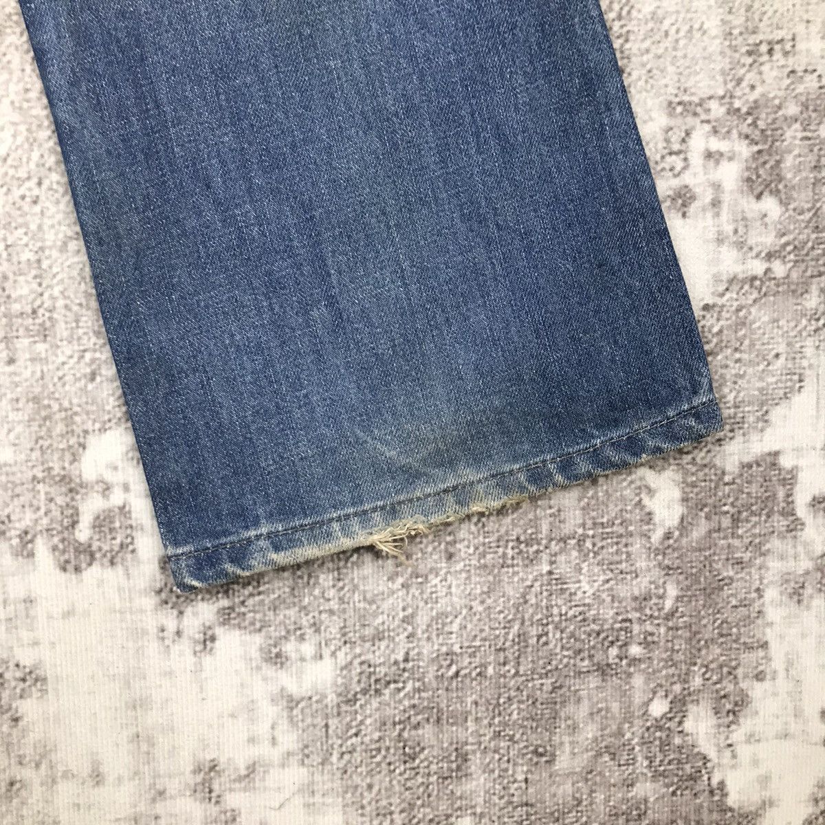 Diesel × Vintage Vintage Italian Diesel Flare Light Wash Denim Jeans Size 29" - 12 Thumbnail
