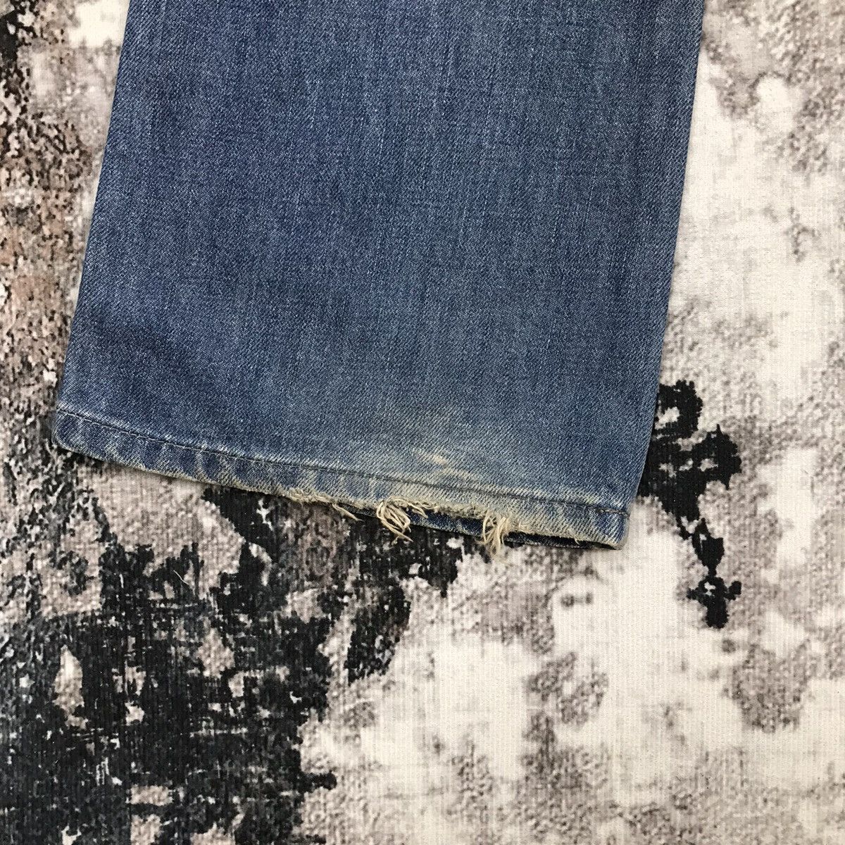 Diesel × Vintage Vintage Italian Diesel Flare Light Wash Denim Jeans Size 29" - 11 Thumbnail