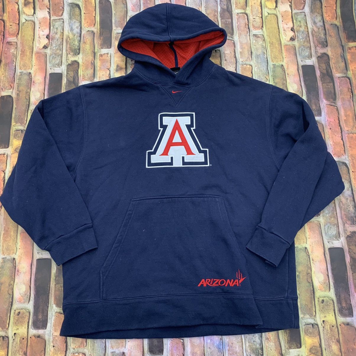 NCAA × Nike × Vintage Vintage Arizona Wildcats hoodie Size US L / EU 52-54 / 3 - 1 Thumbnail