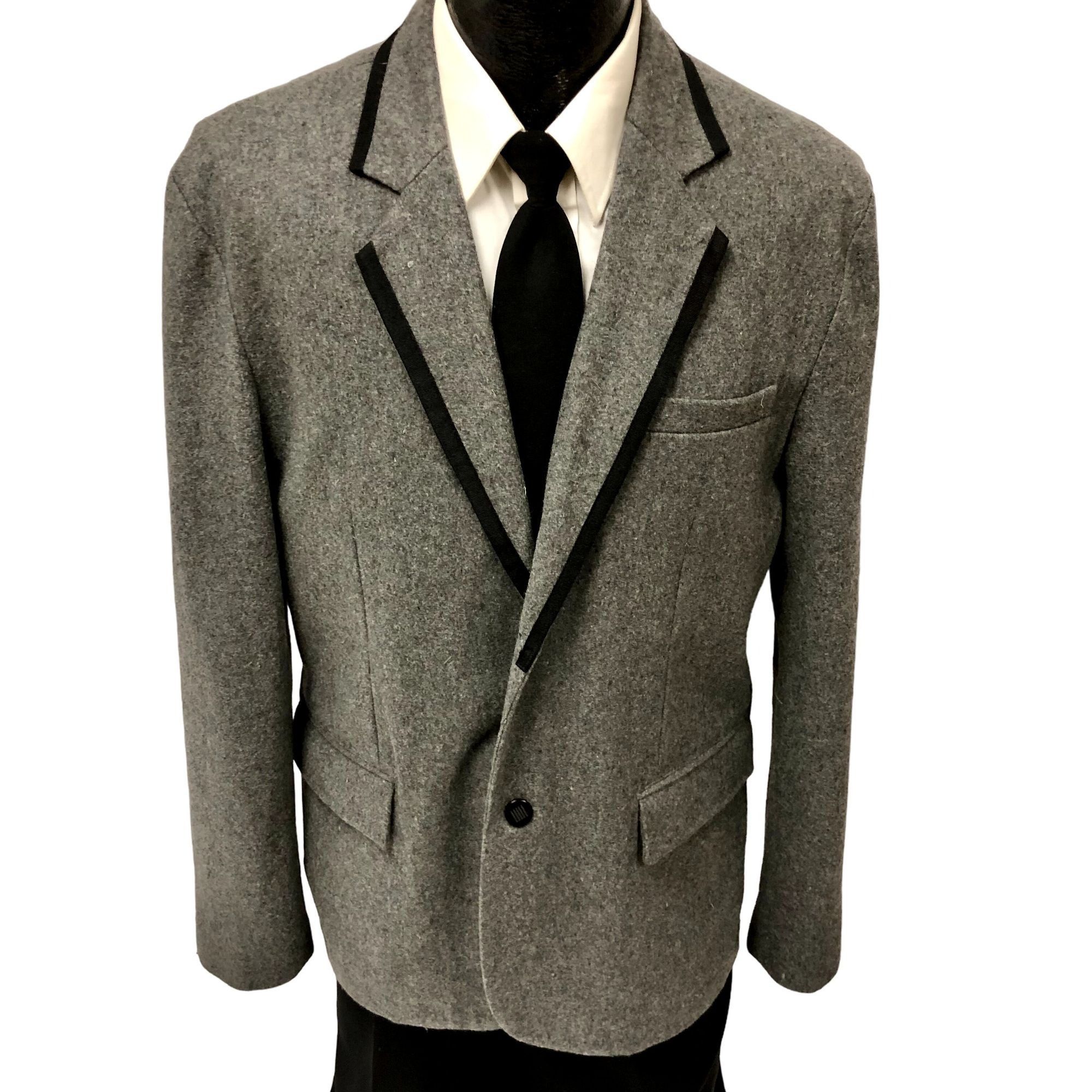Civil Society Sport Coat UNSTRUCTURED Jacket Wool Blazer L - Main Image