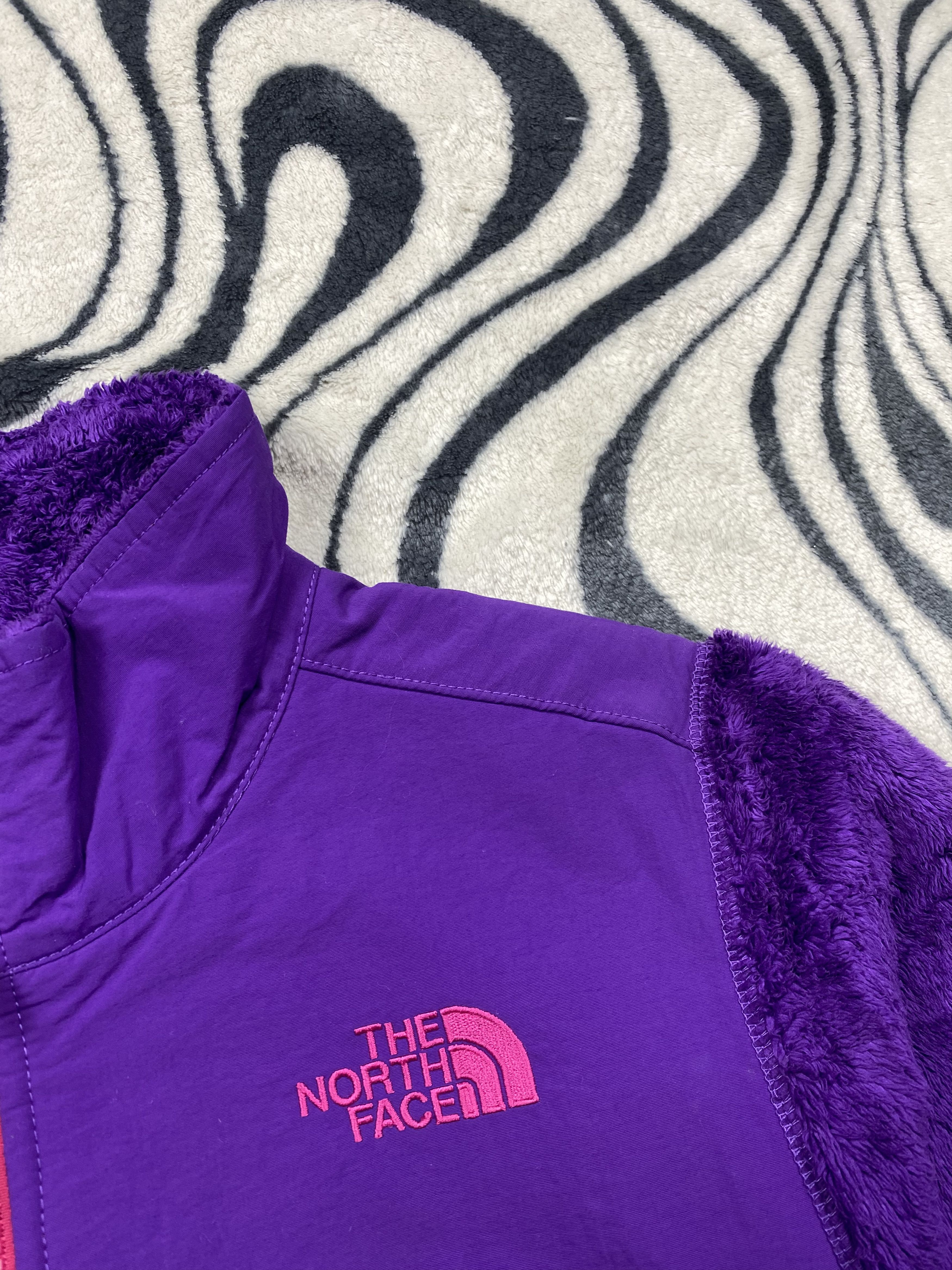 The North Face The North Face Vintage Fleece + Nylon Jacket Zip Denali Size S / US 4 / IT 40 - 3 Thumbnail